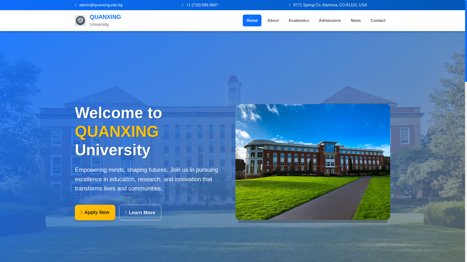 website screenshot of https://quanxing.pages.dev/