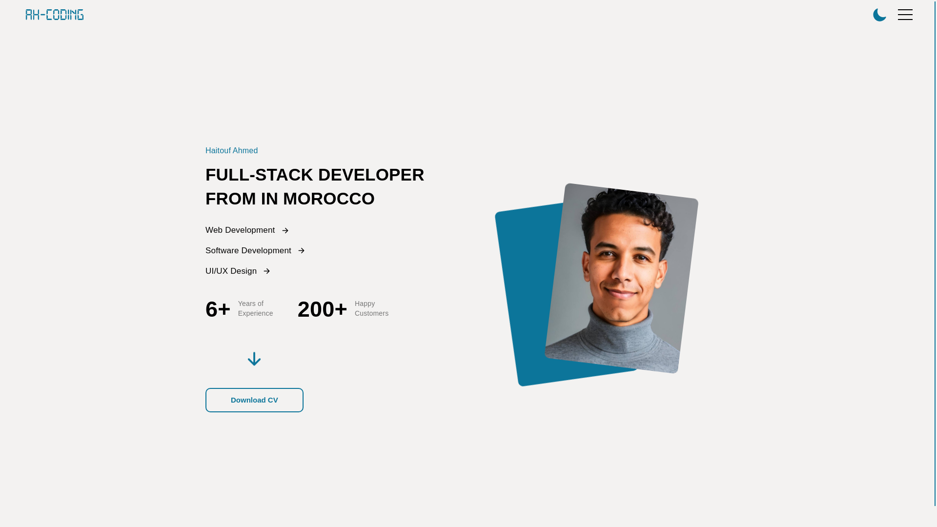 website screenshot of https://maindark.pages.dev/