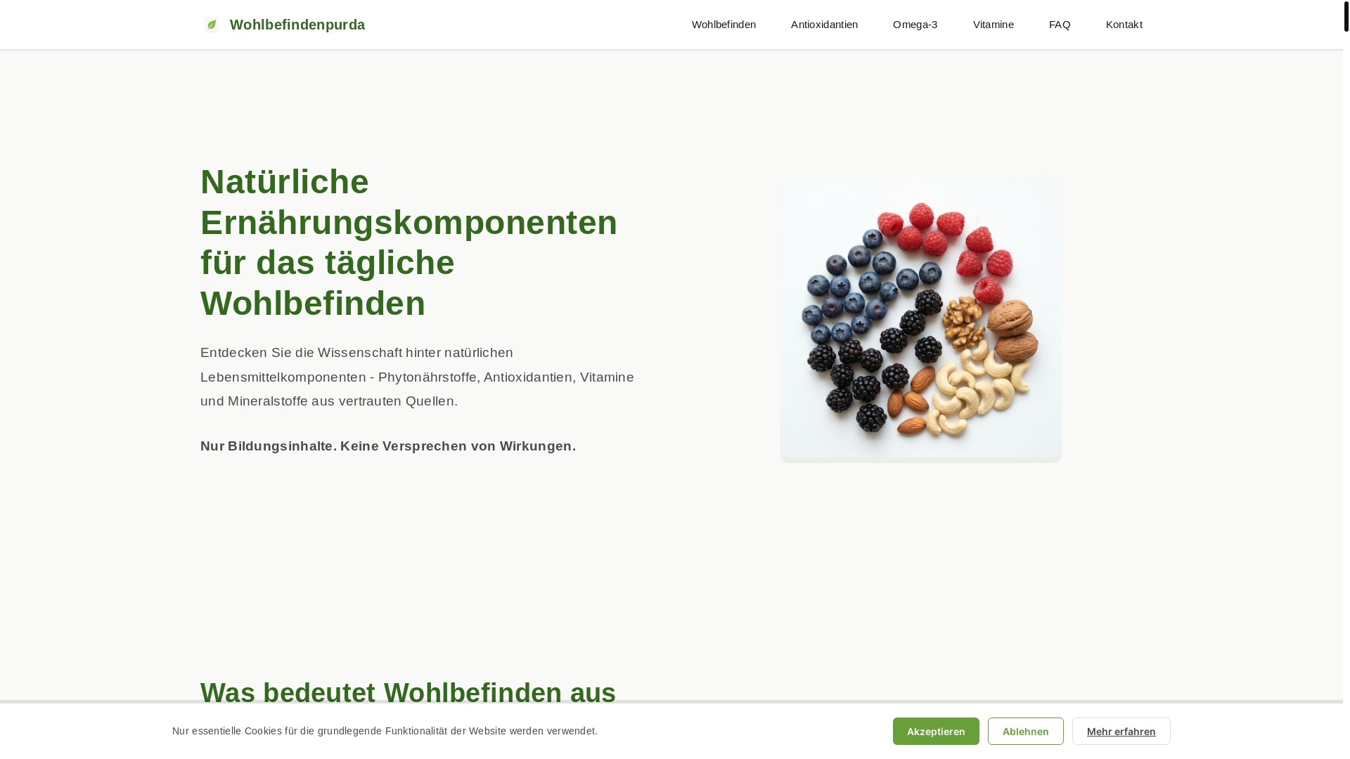website screenshot of https://wohlbefindenpurda.info/