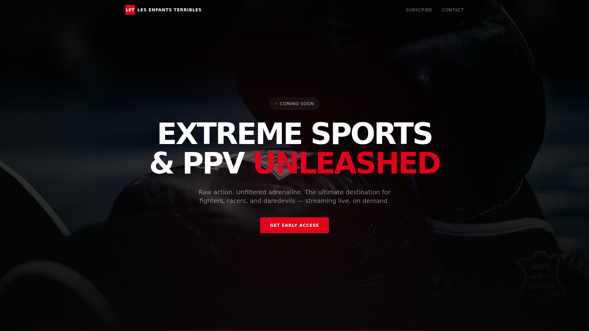 website screenshot of https://lesenfantsterribles.cc/