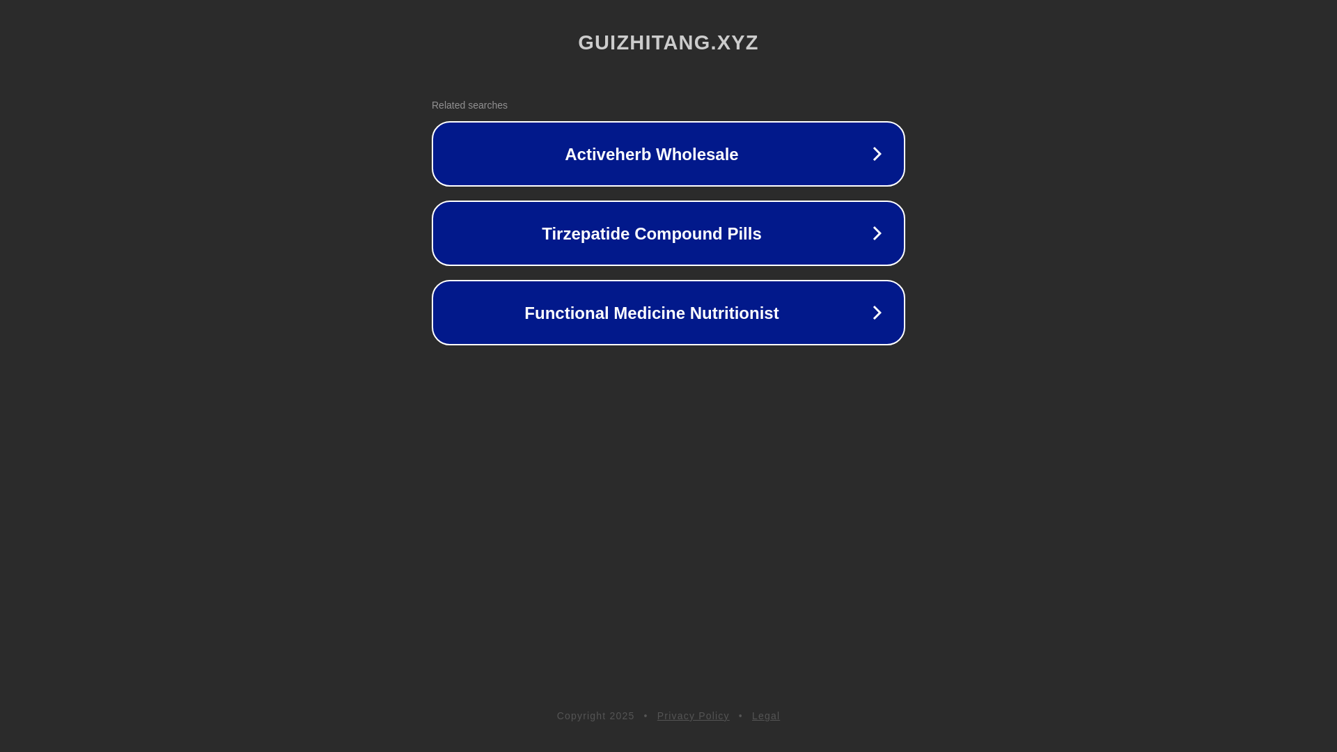 website screenshot of https://guizhitang.xyz/