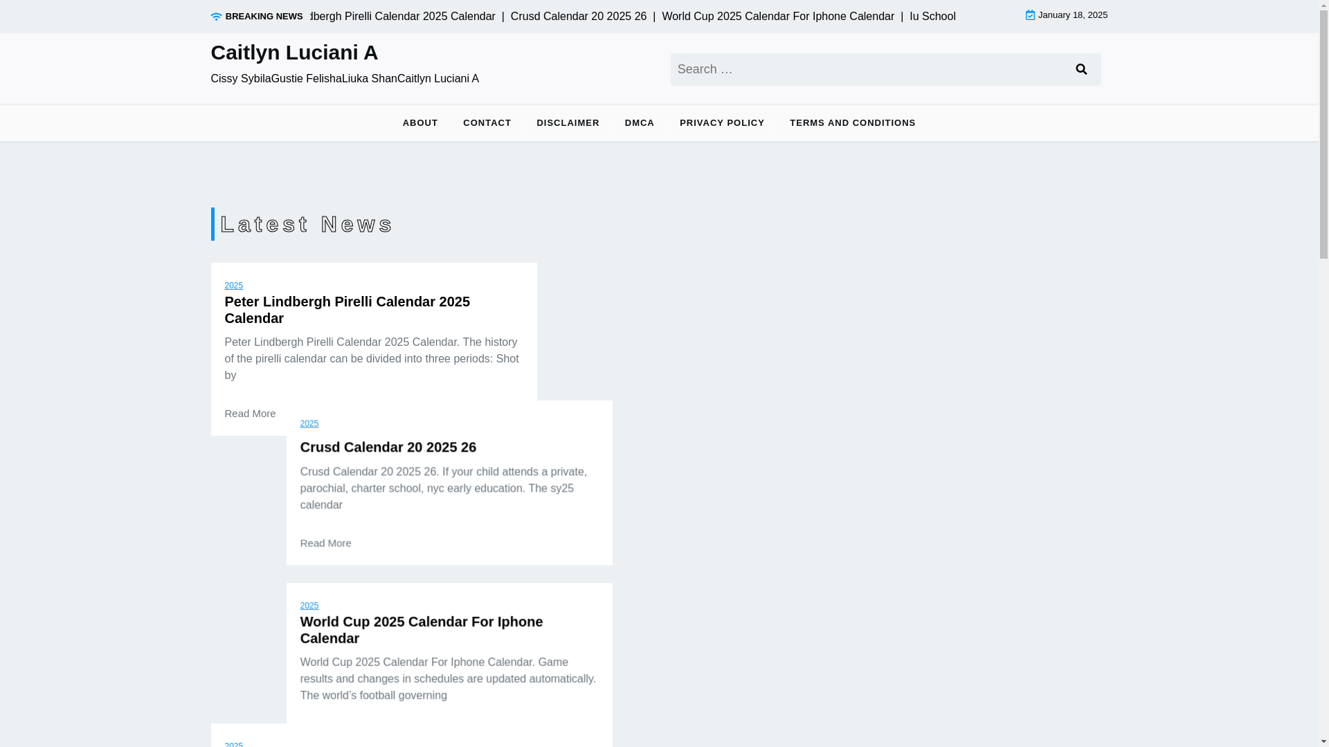 website screenshot of https://caitlynluciania.pages.dev/