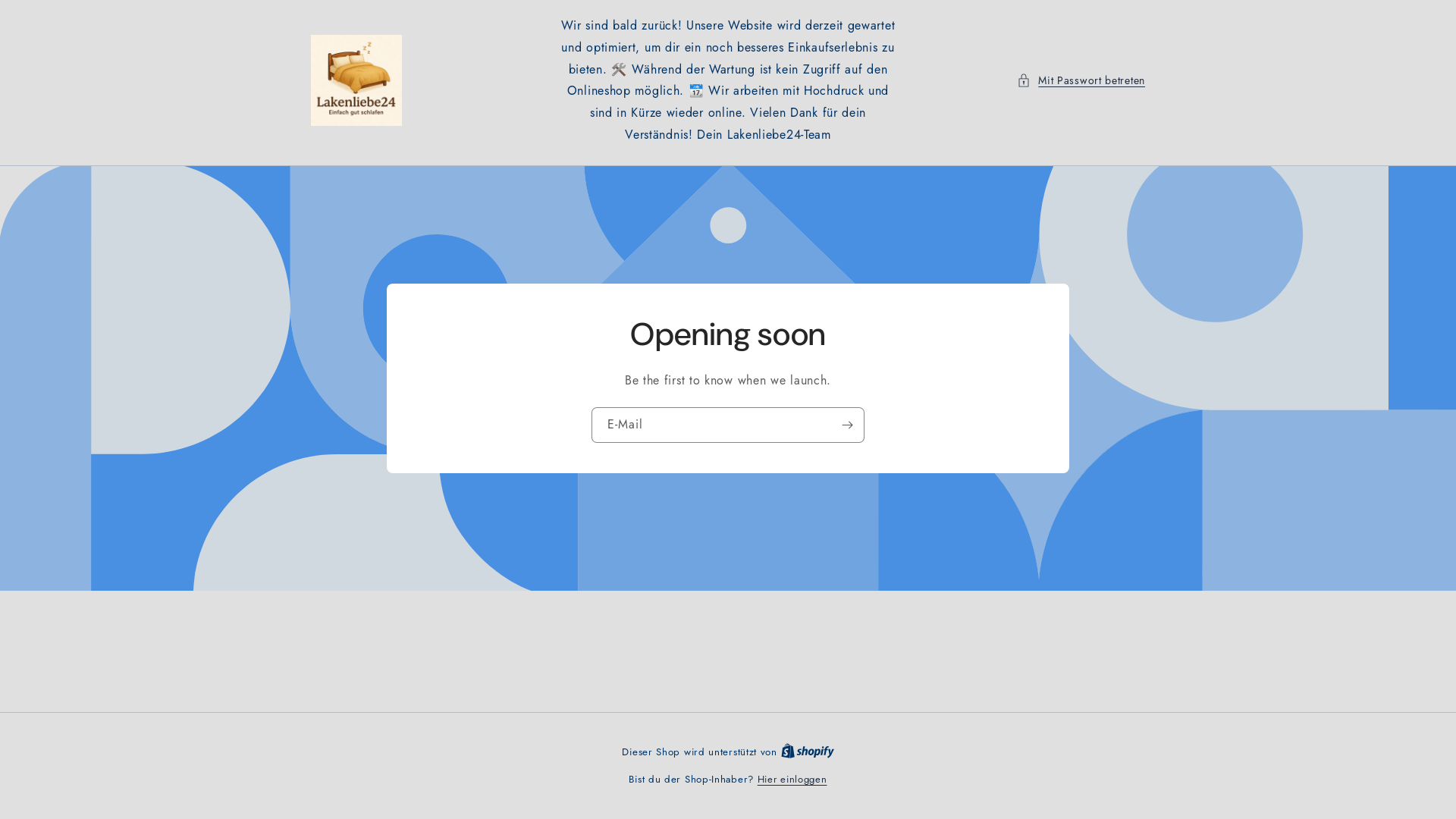 website screenshot of https://lakenliebe24.de/