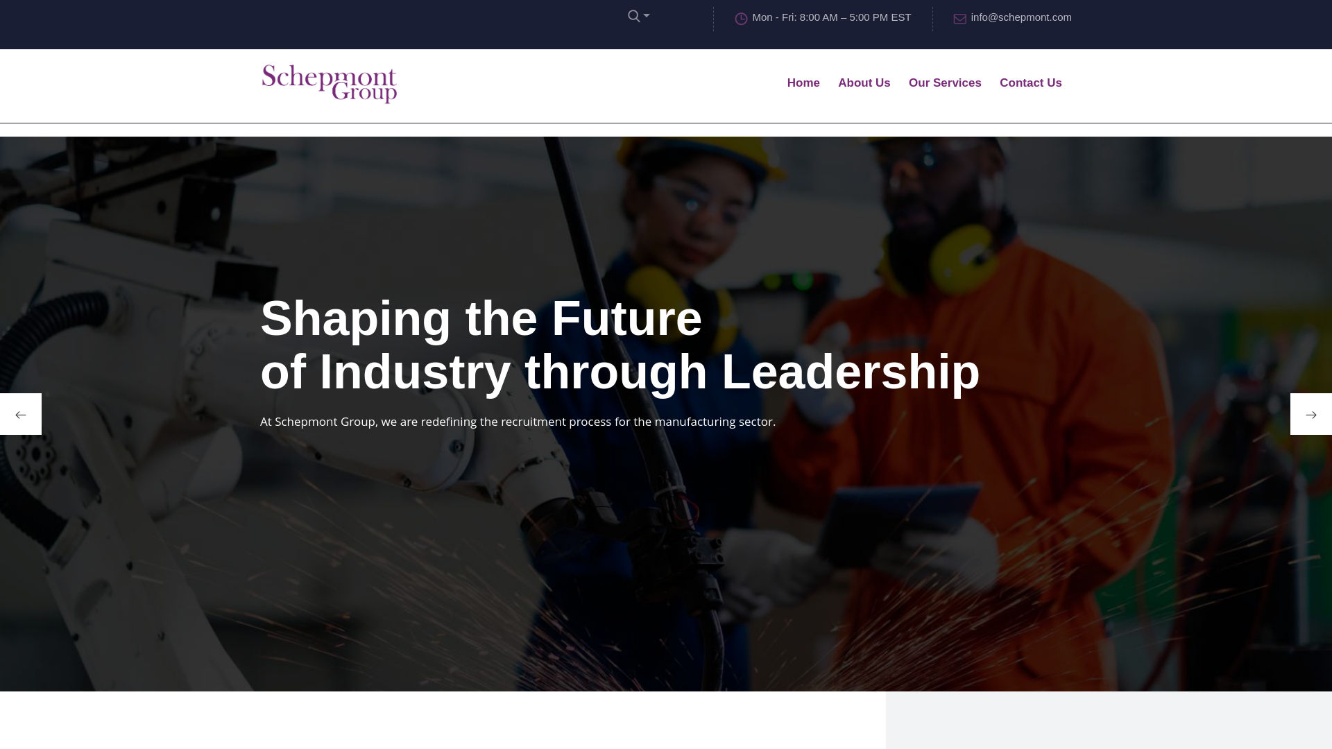 website screenshot of https://schepmont-group-applications.com/