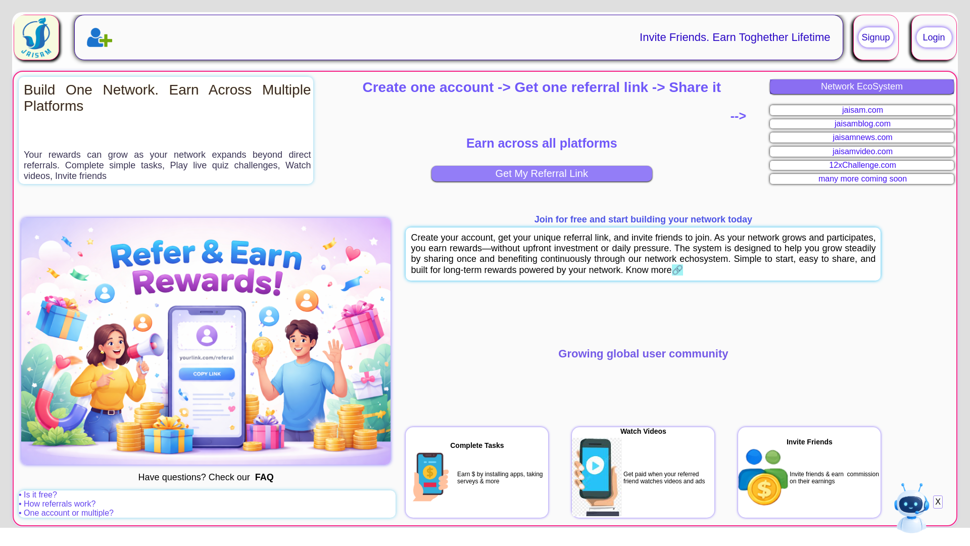 website screenshot of https://jaasblog.pages.dev/