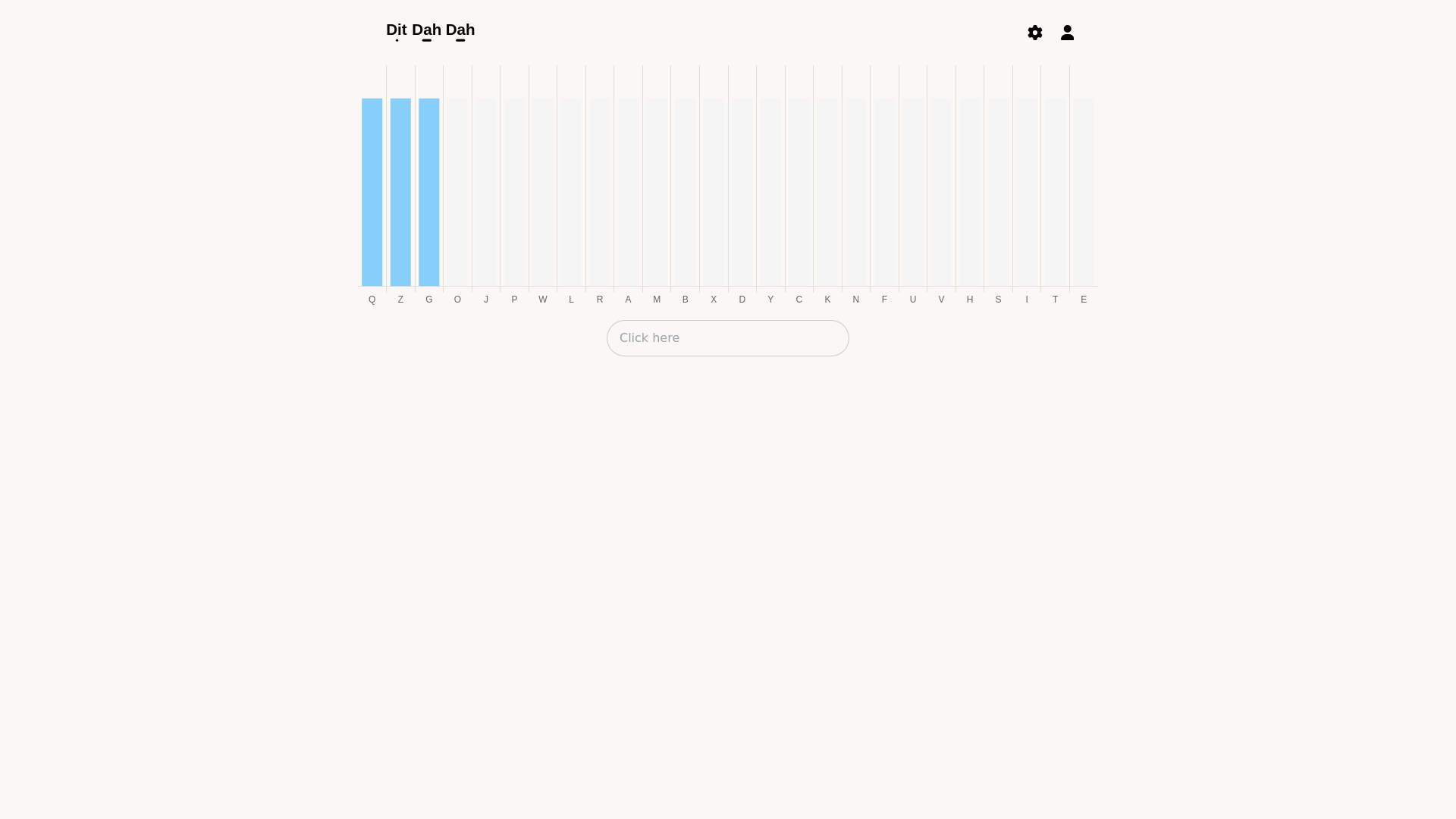 website screenshot of https://ditdahdah.pages.dev/