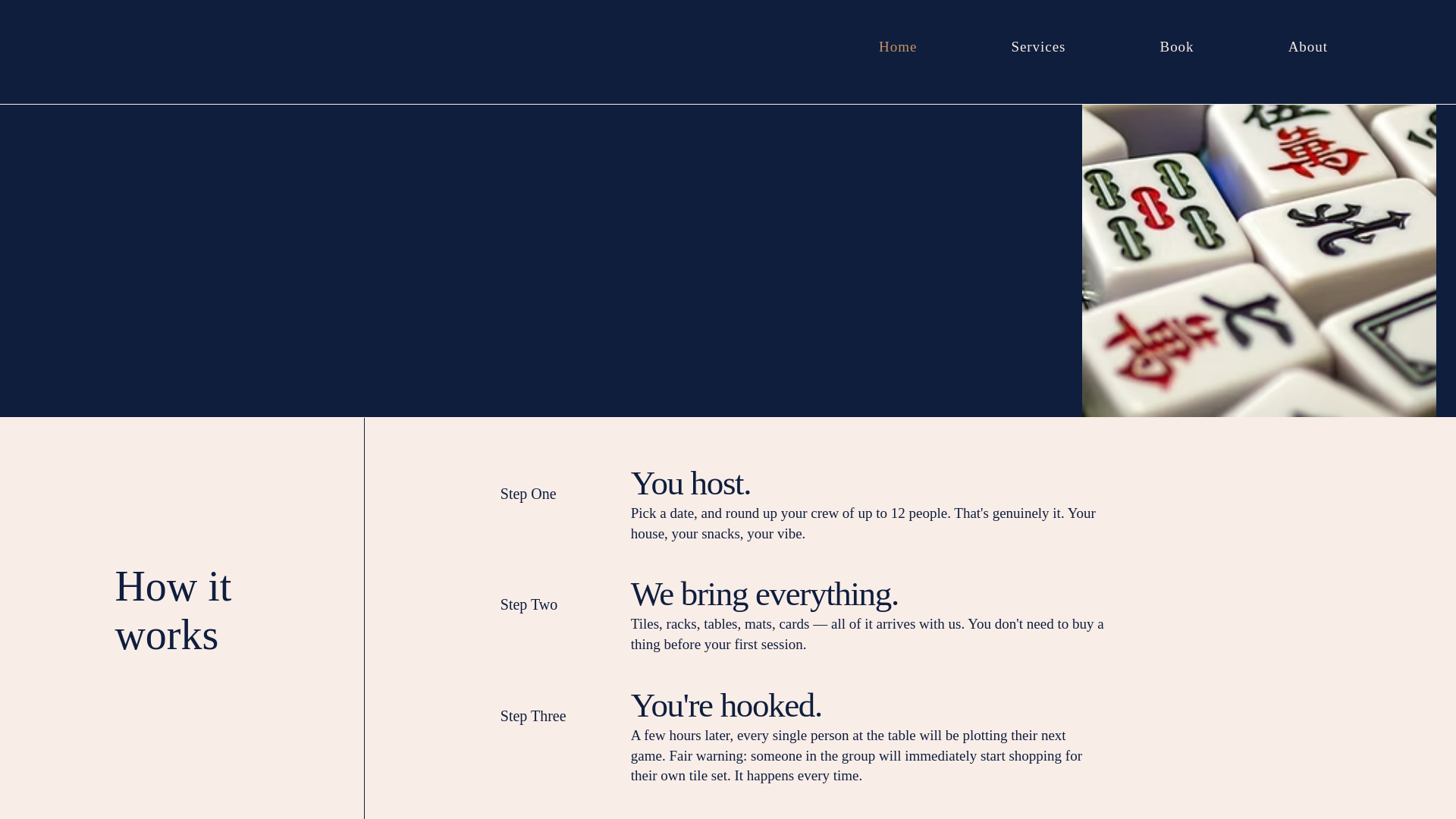 website screenshot of https://getcrakking.com/