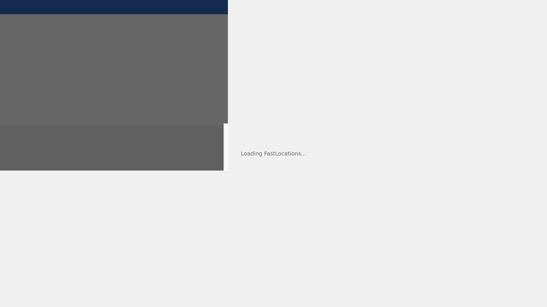 website screenshot of https://fastlocations.ai