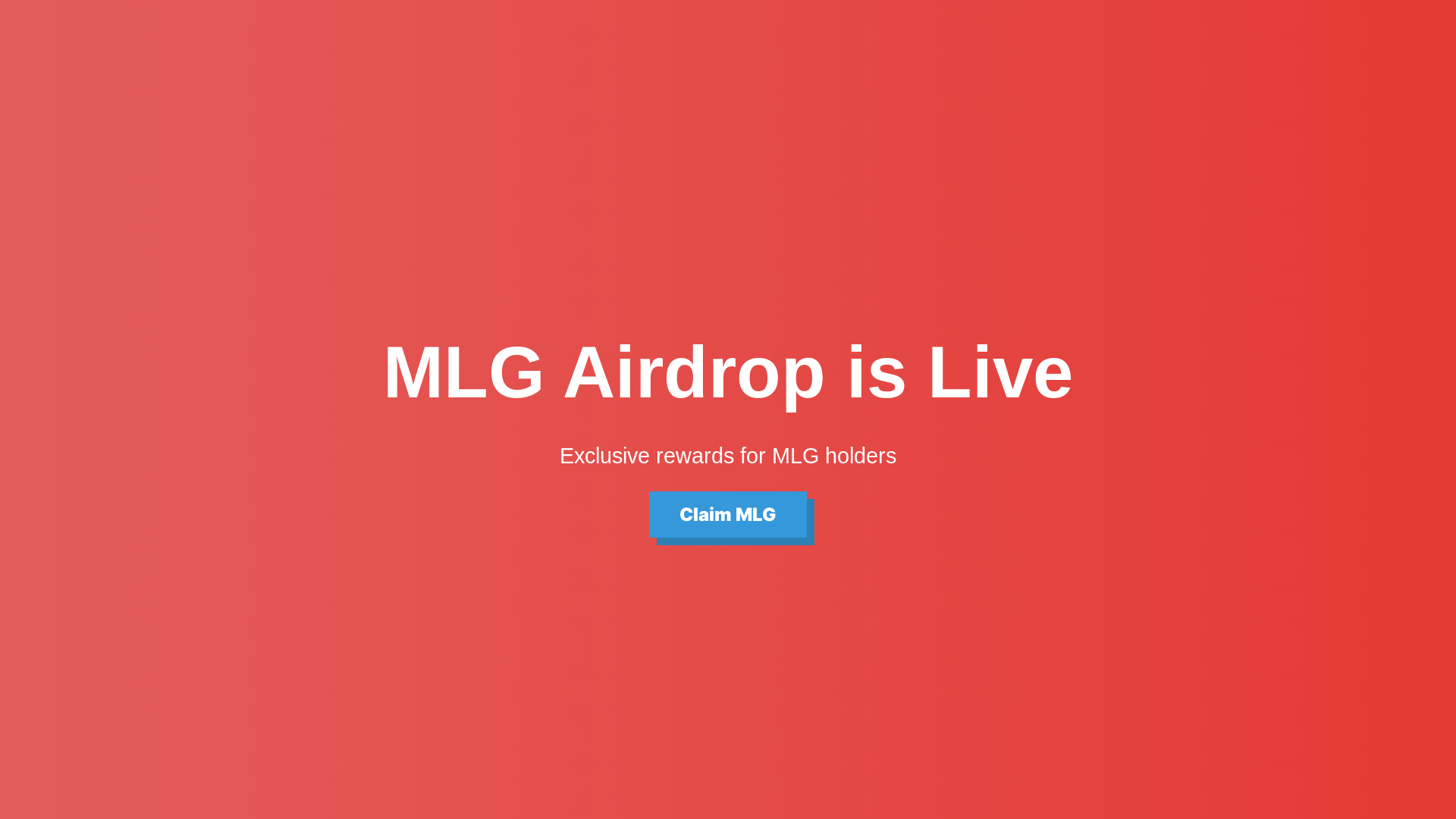website screenshot of https://events-mlg.fun/