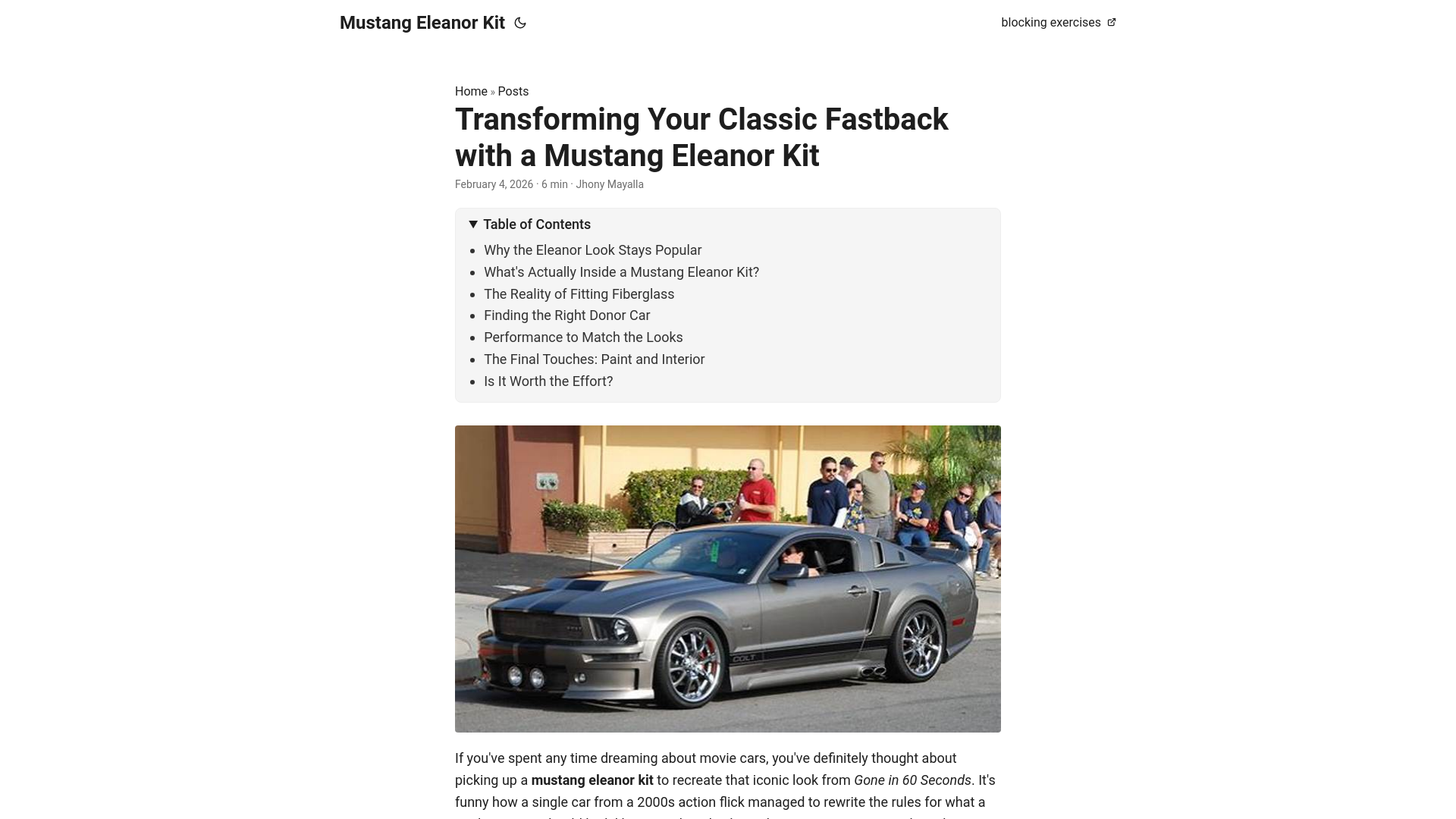 website screenshot of https://mustang-eleanor-kit.pages.dev/