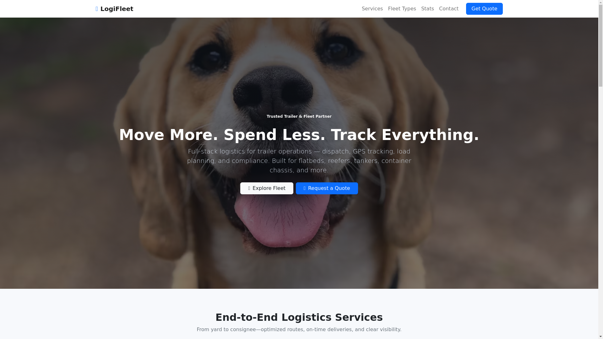 website screenshot of https://dangarroadways.com/