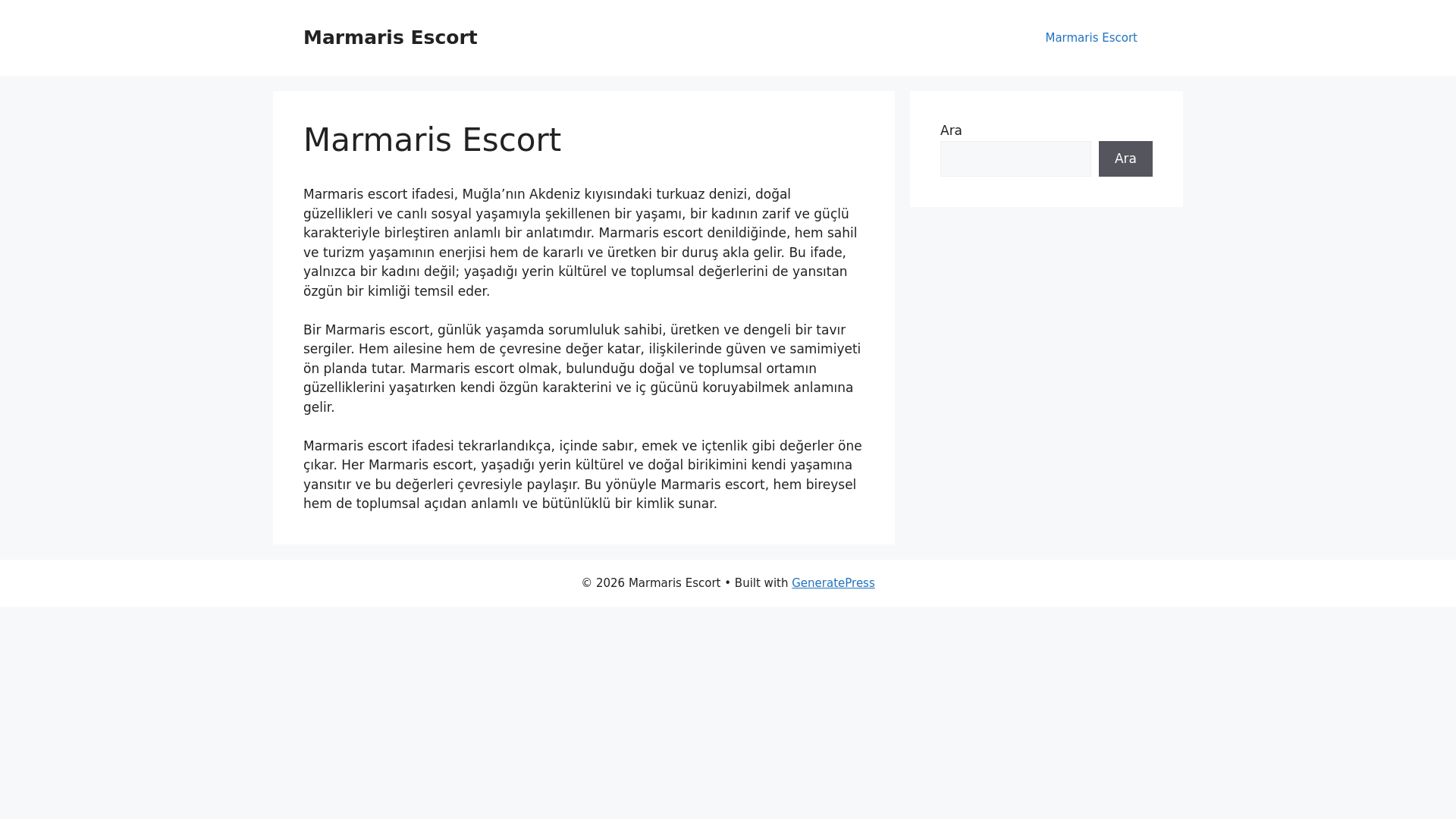 website screenshot of https://marmarisescort.cfd/