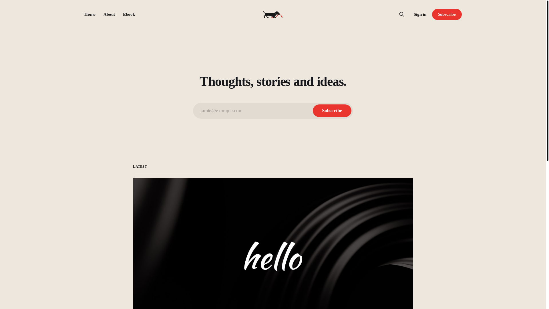 website screenshot of https://salvatto.xyz/