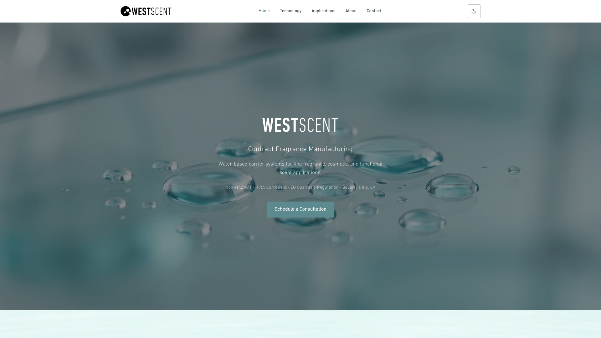 website screenshot of https://westscentcom-cpei7.kinsta.page