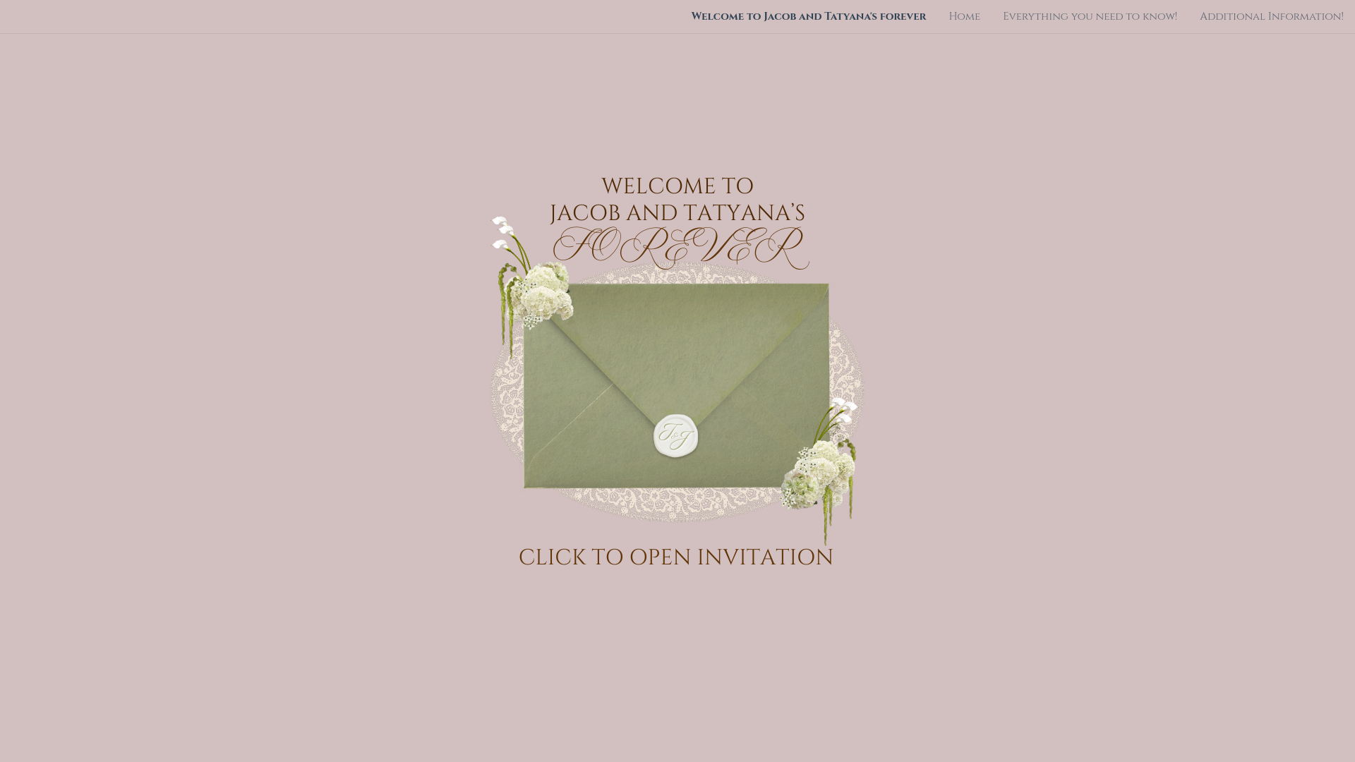 website screenshot of https://jacobandtatyanasforever.com/