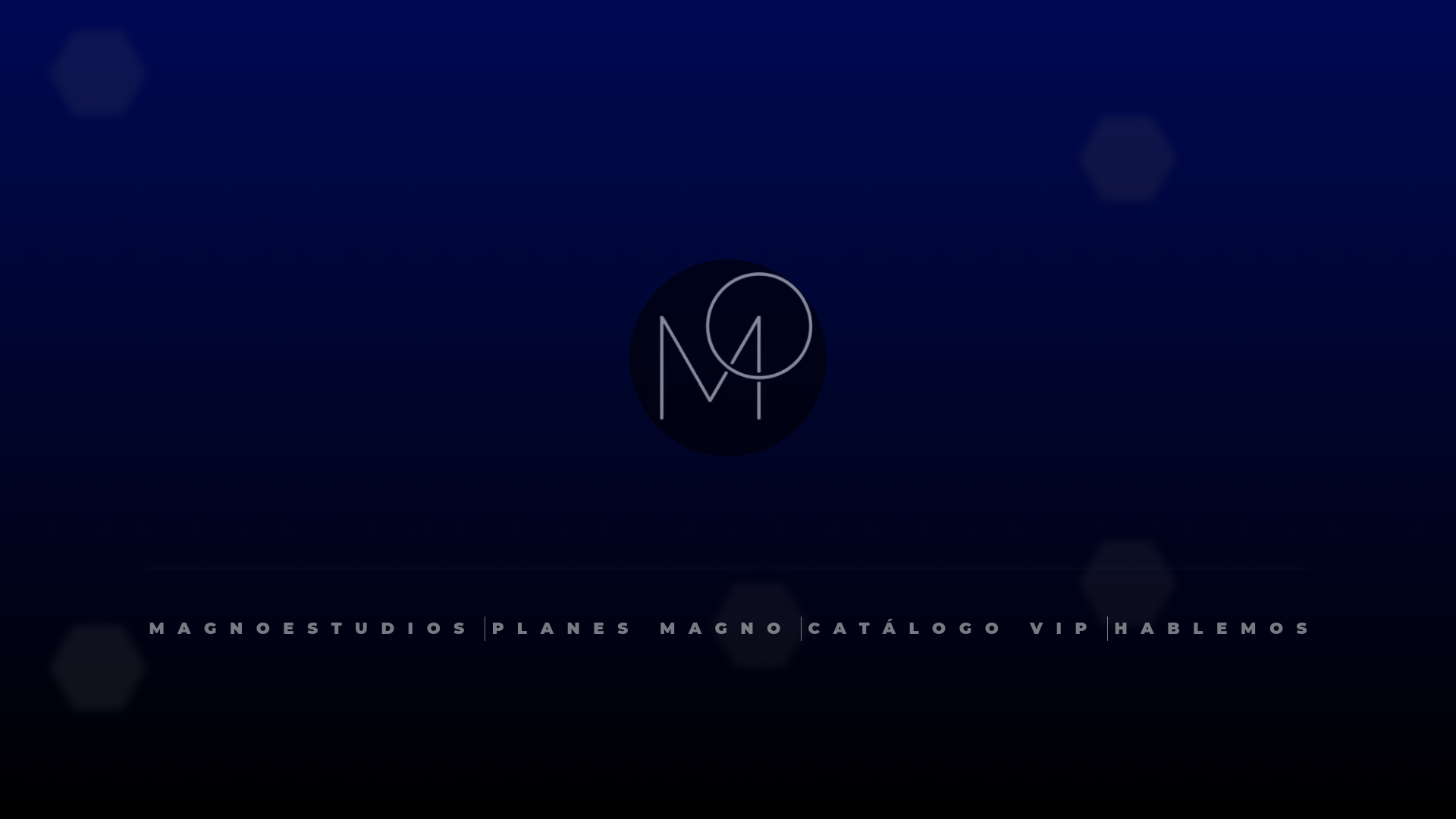 website screenshot of https://magnoestudios.com