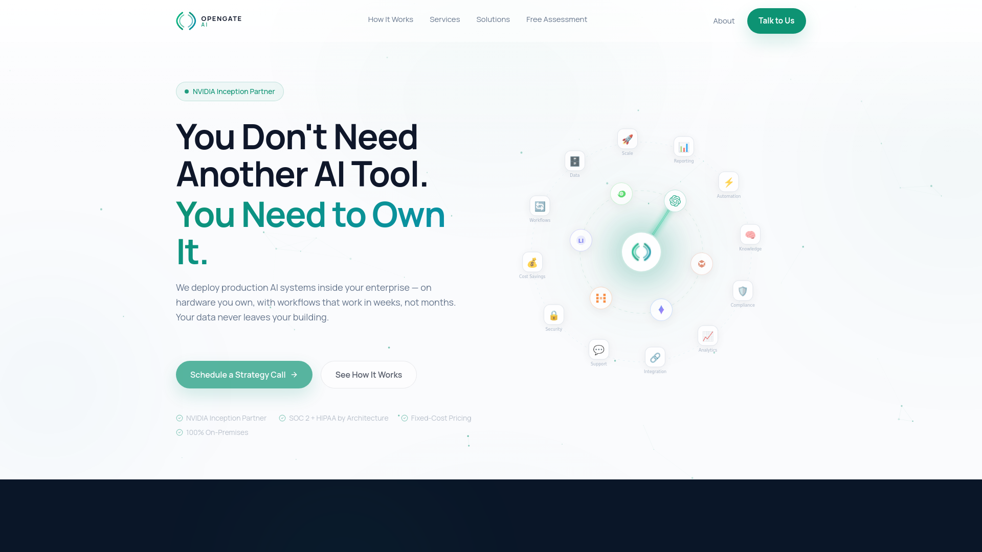 website screenshot of https://opengate-prod.pages.dev/