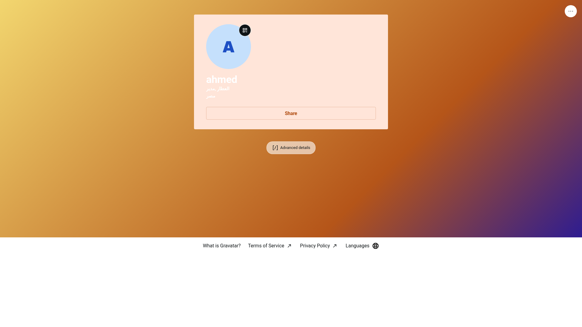 website screenshot of https://samyalisltan.link/