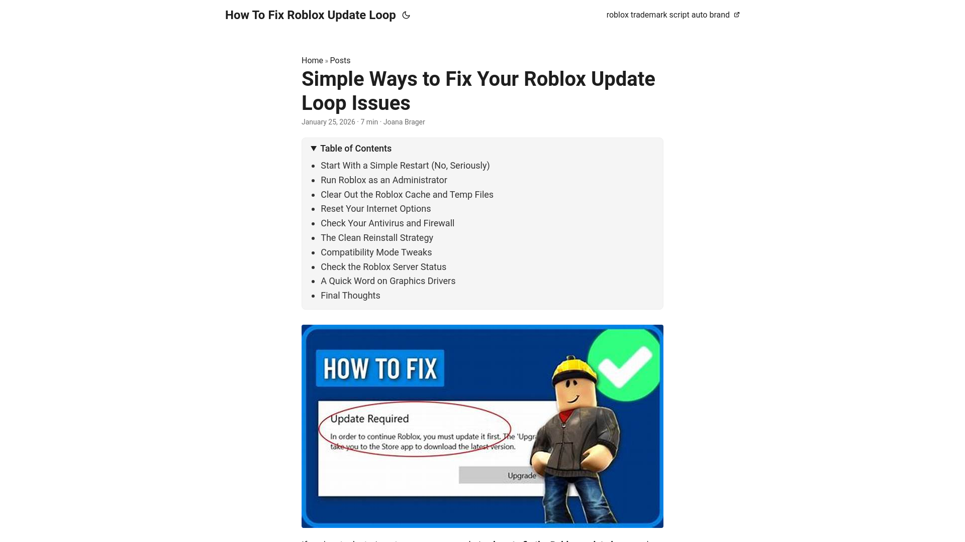website screenshot of https://how-to-fix-roblox-update-loop.pages.dev/
