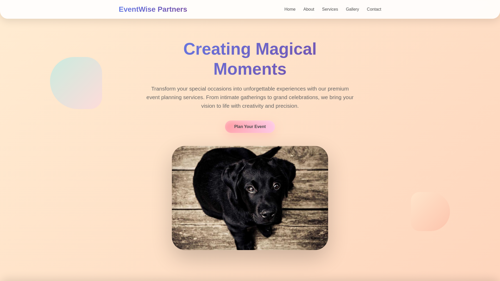 website screenshot of https://eventwisepartners.cyou