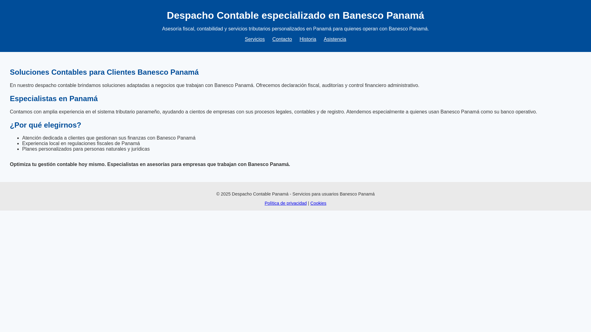 website screenshot of https://sitiobanesco.shop/