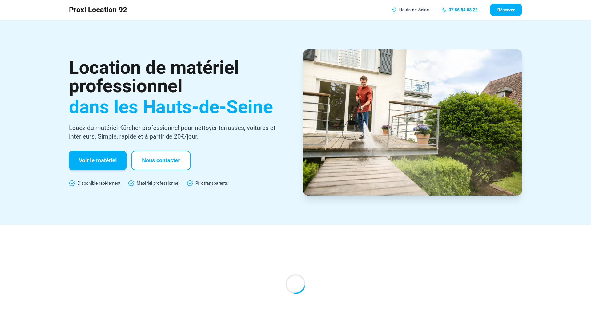 website screenshot of https://proxilocation.org/