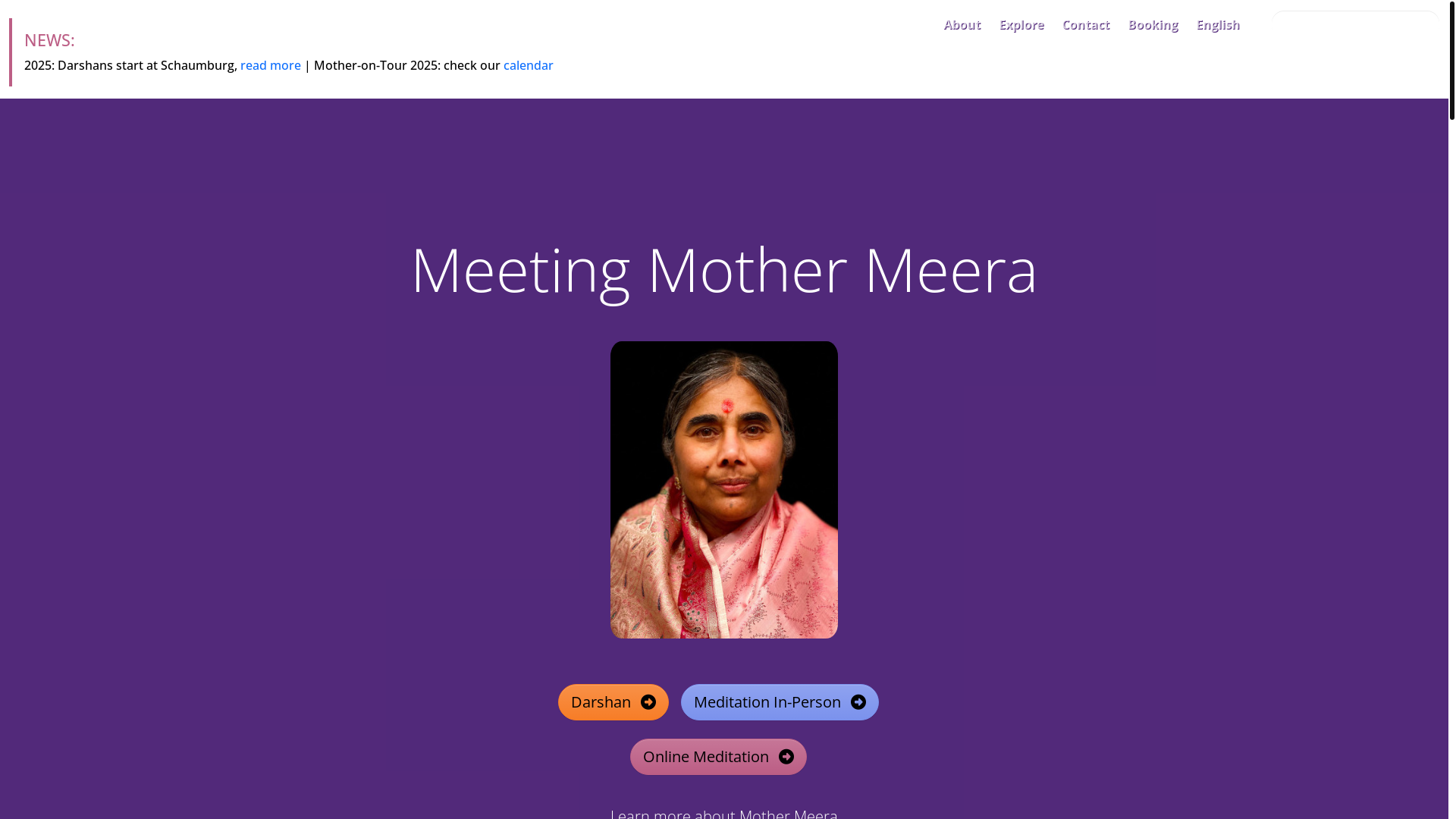 website screenshot of https://mm-darshan.pages.dev/