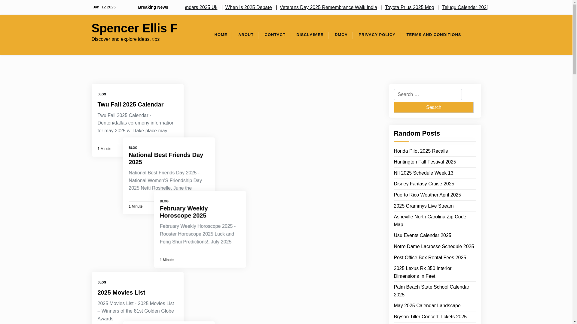 website screenshot of https://spencerellisf.pages.dev/