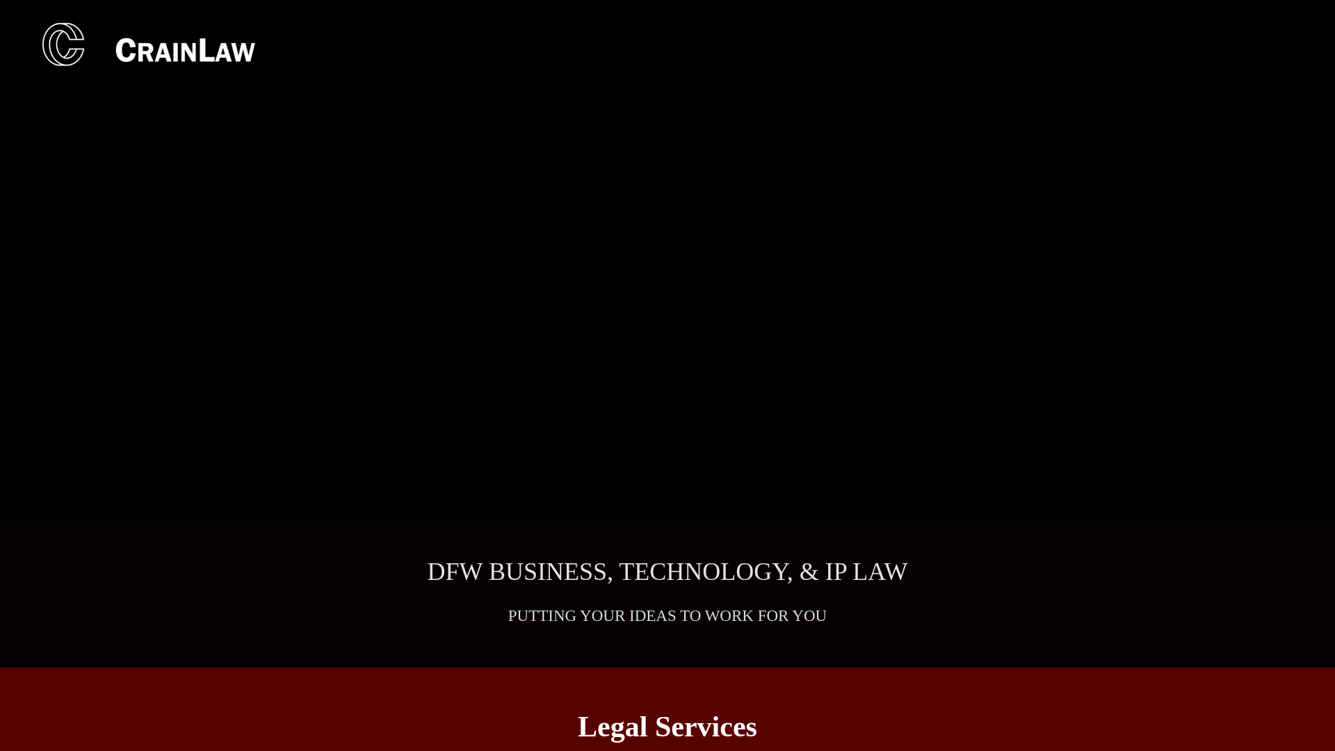 website screenshot of https://thecrainfamily.com/