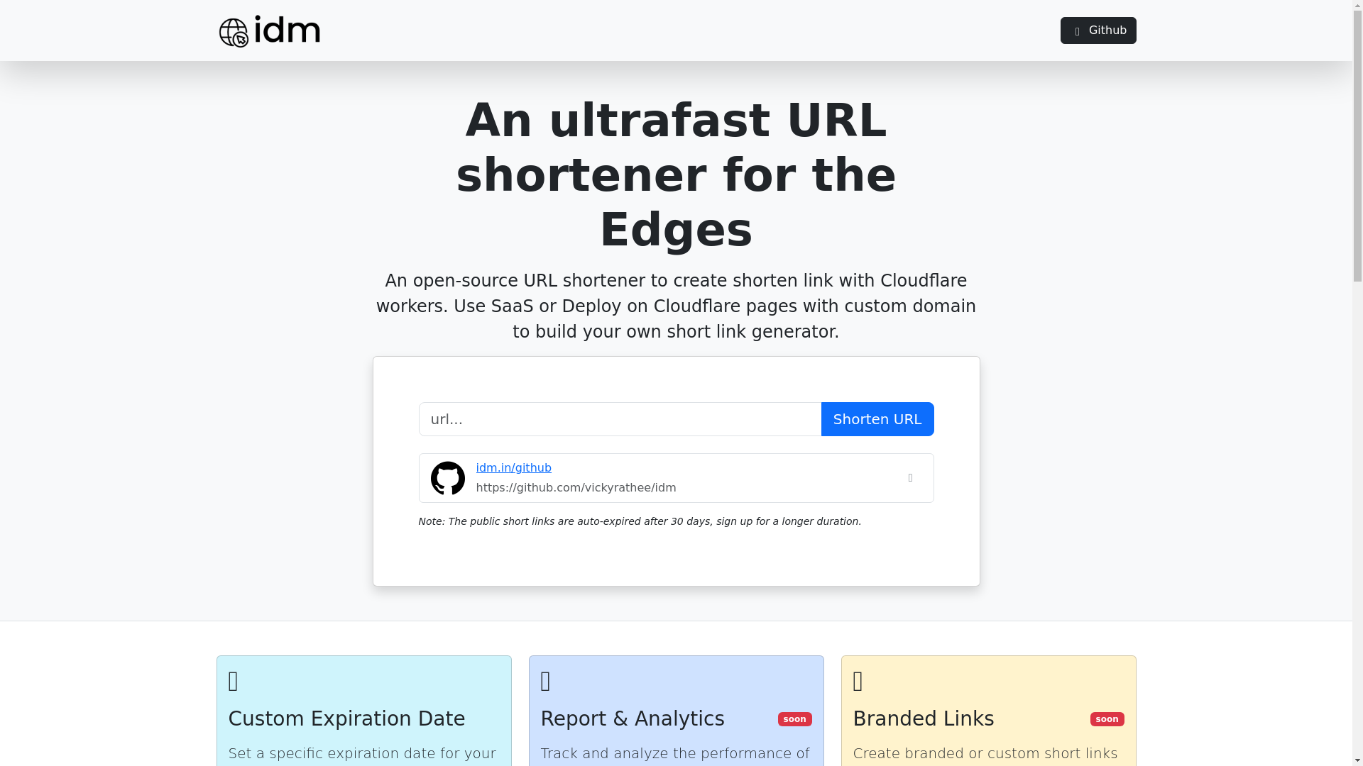 website screenshot of https://shortner-aaz.pages.dev/