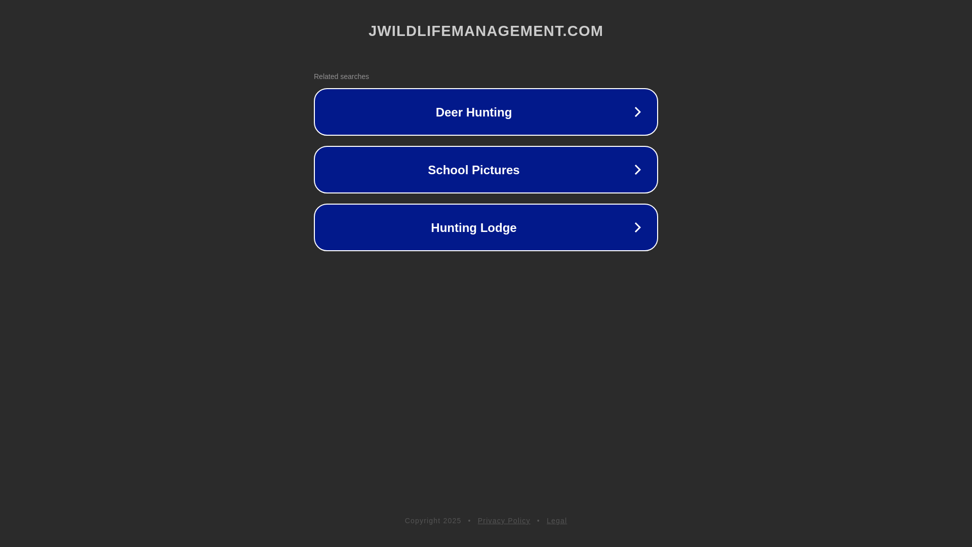 website screenshot of https://jwildlifemanagement.com/