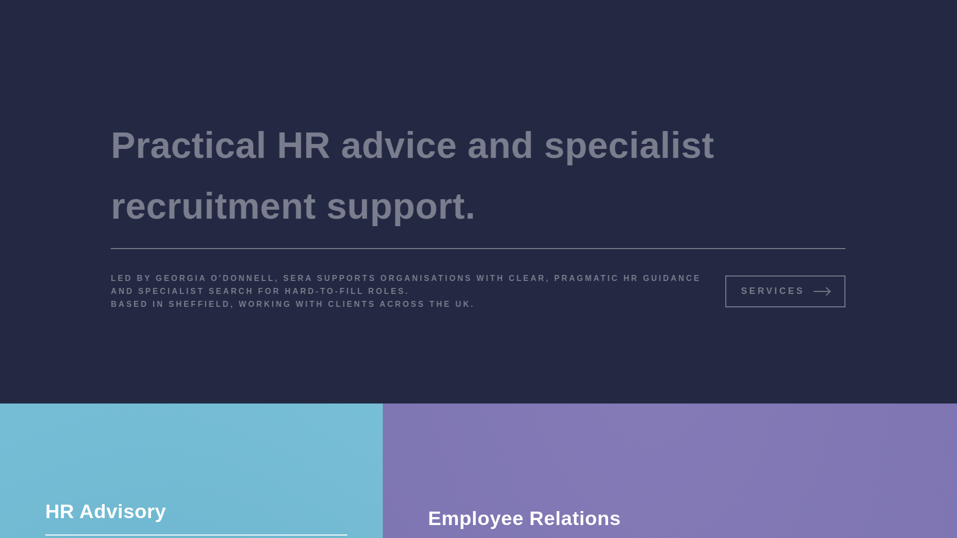 website screenshot of https://serapeople.com/