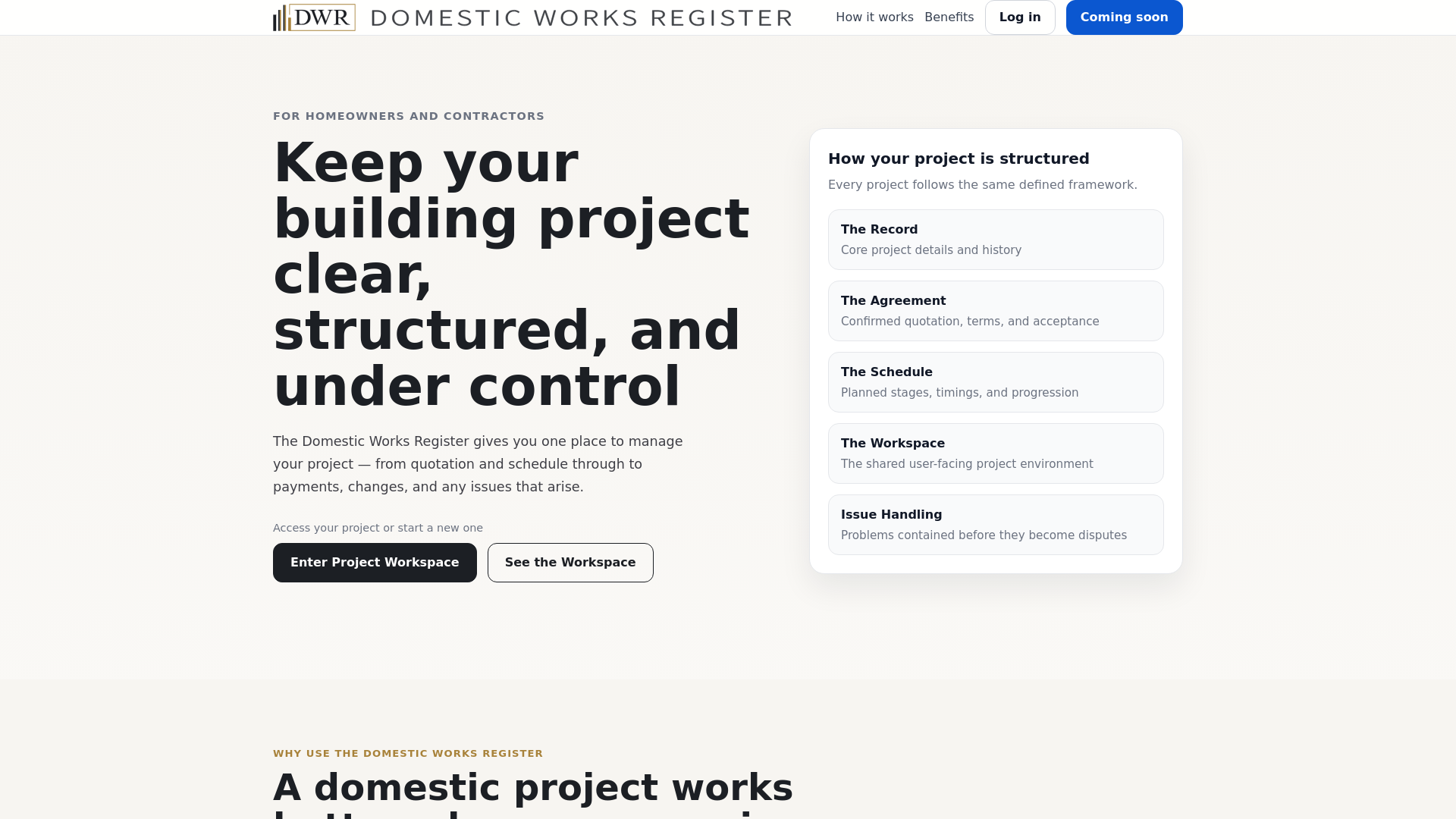website screenshot of https://domesticworksregister.pages.dev/