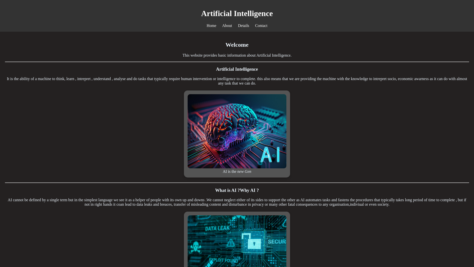 website screenshot of https://project-informatics.pages.dev/
