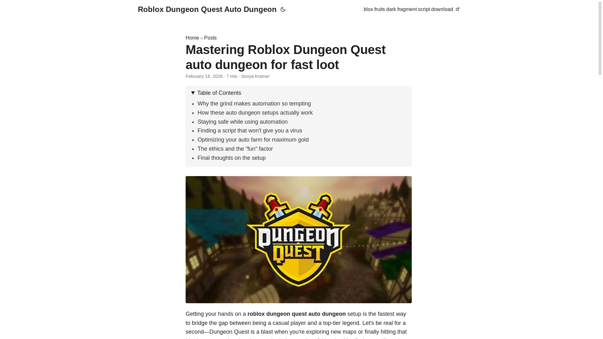 website screenshot of https://roblox-dungeon-quest-auto-dungeon.pages.dev/
