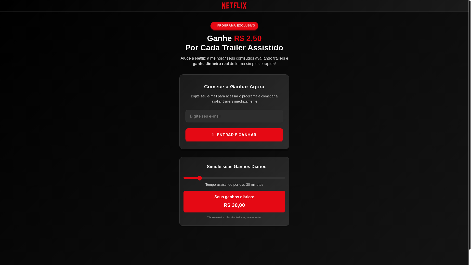 website screenshot of https://avaliaflix.com/