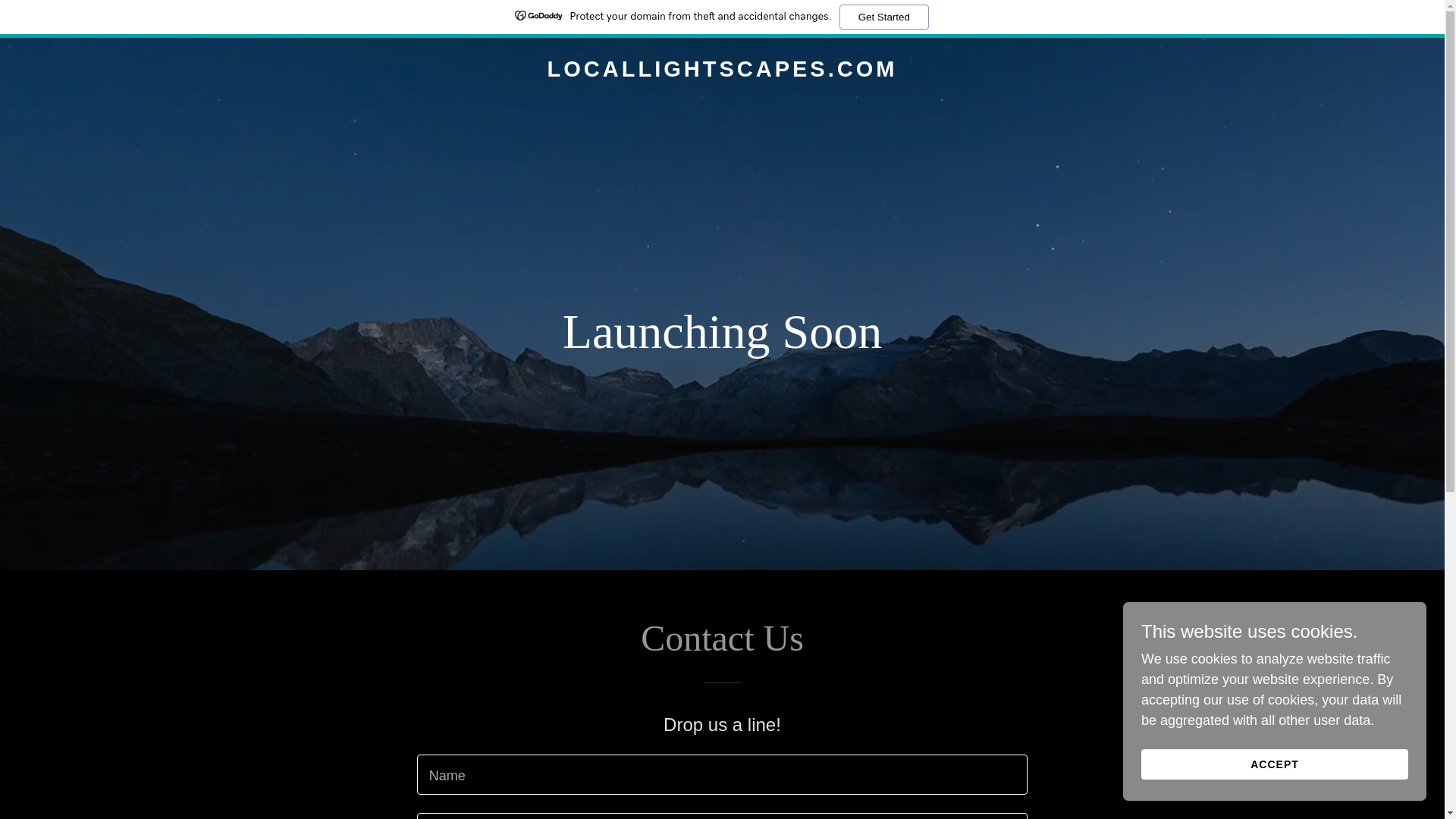 website screenshot of https://locallightscapes.com/