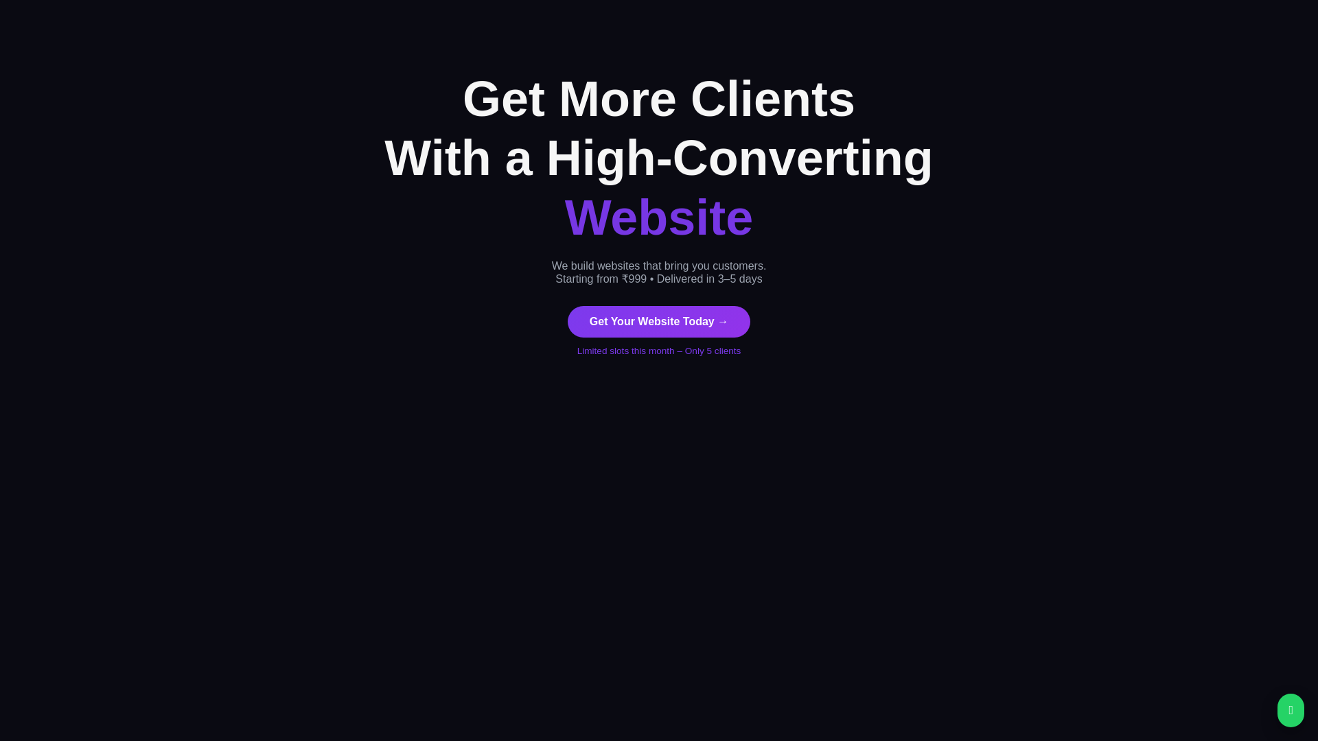 website screenshot of https://nexstudio.co.in/