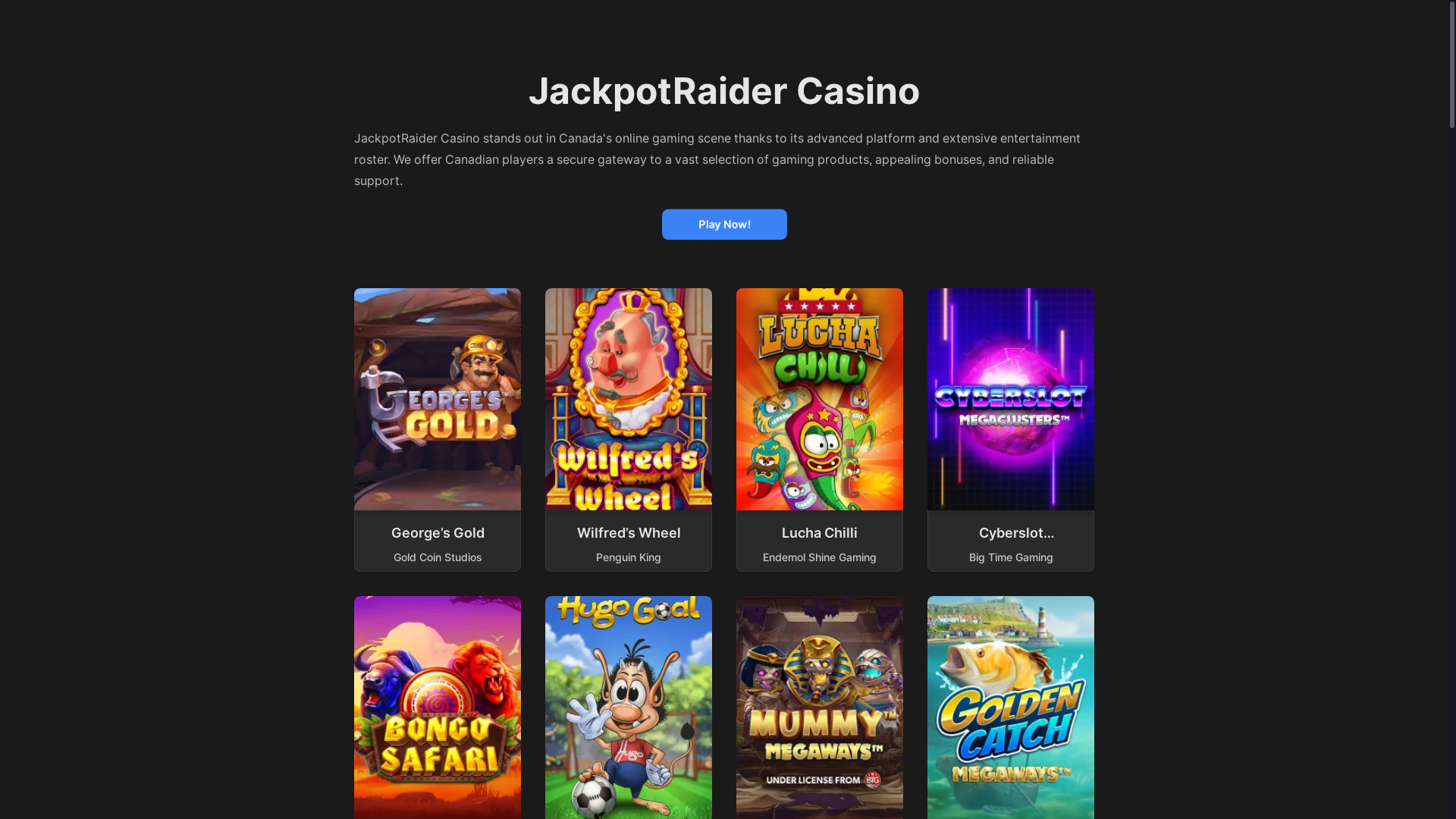 website screenshot of https://jackpotraider1-com.pages.dev/
