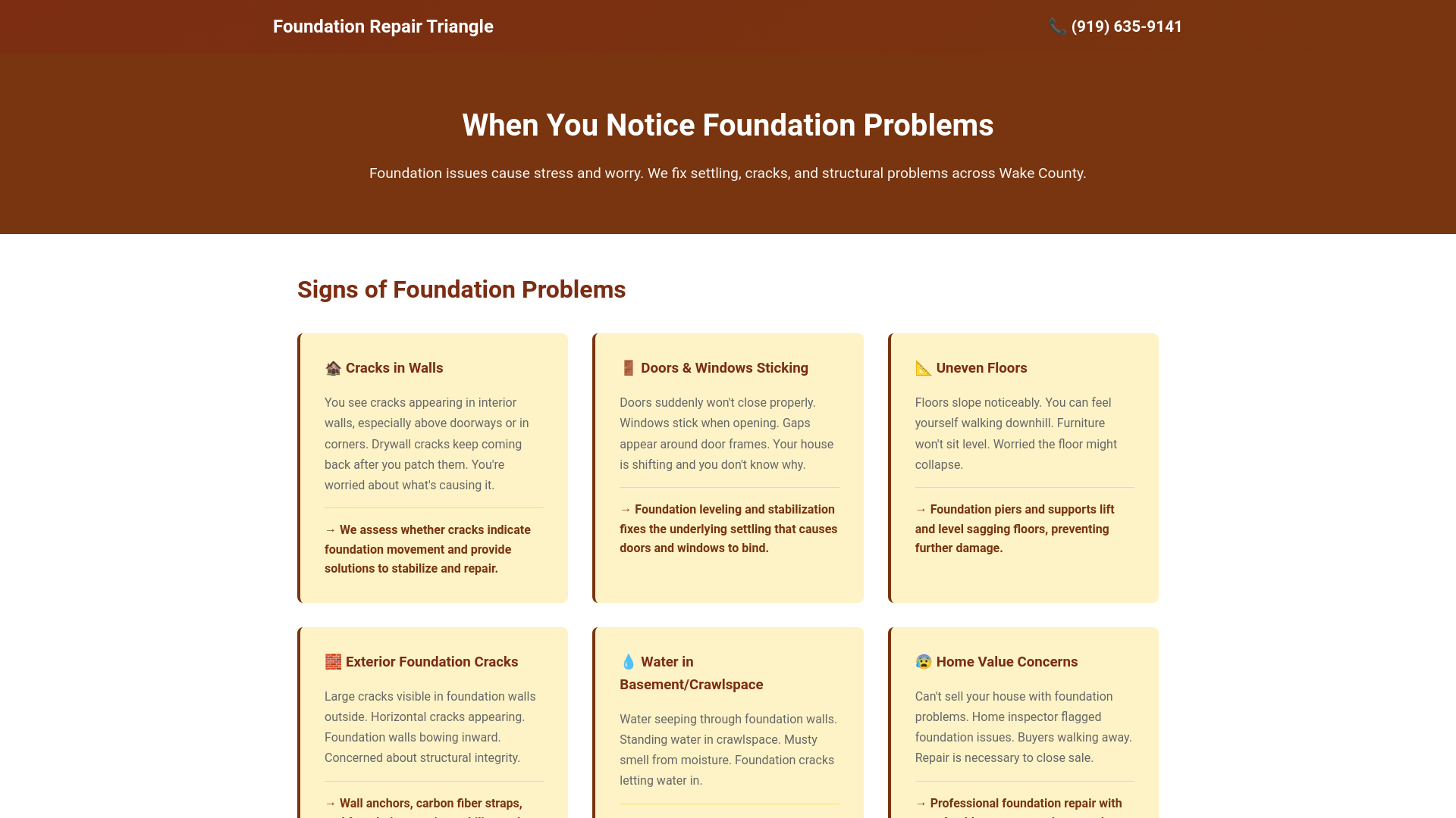 website screenshot of https://wakefoundation.pages.dev/