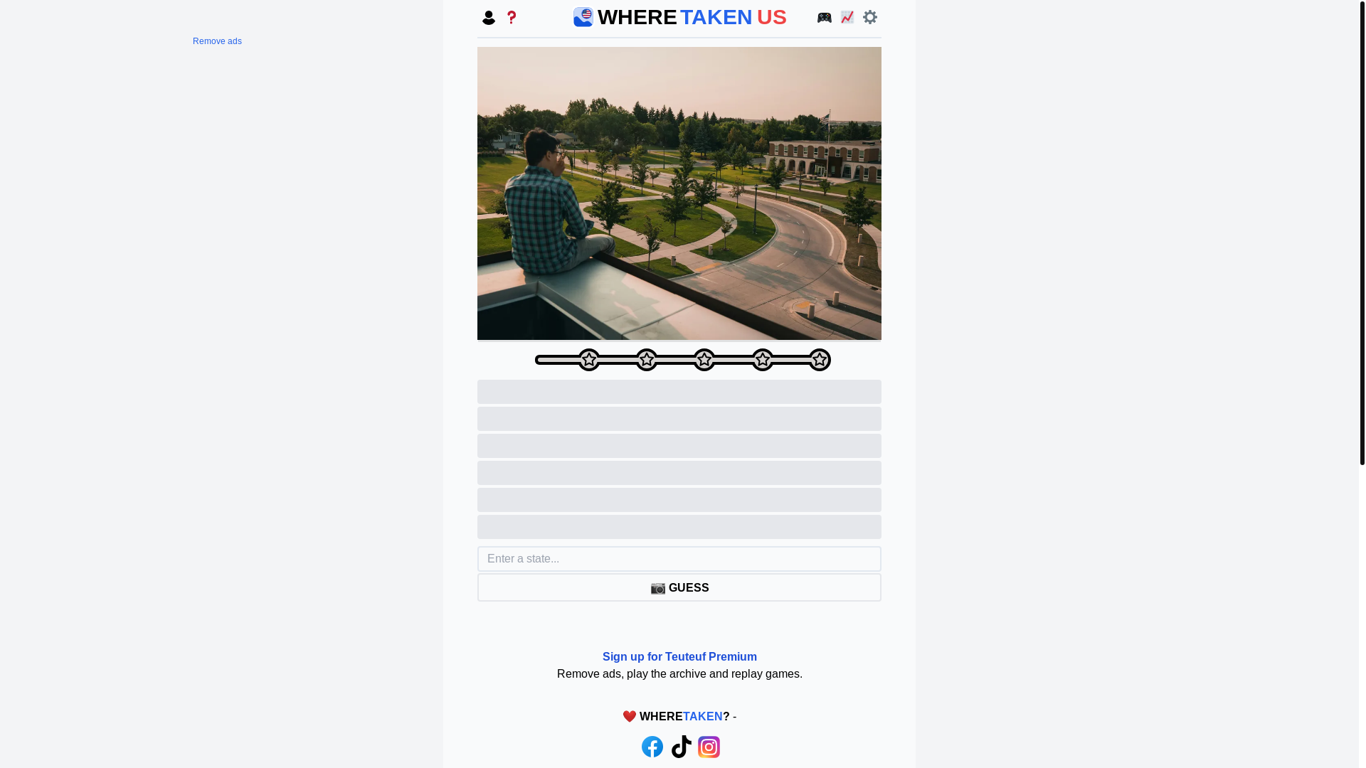 website screenshot of https://wheretakenusa.pages.dev/