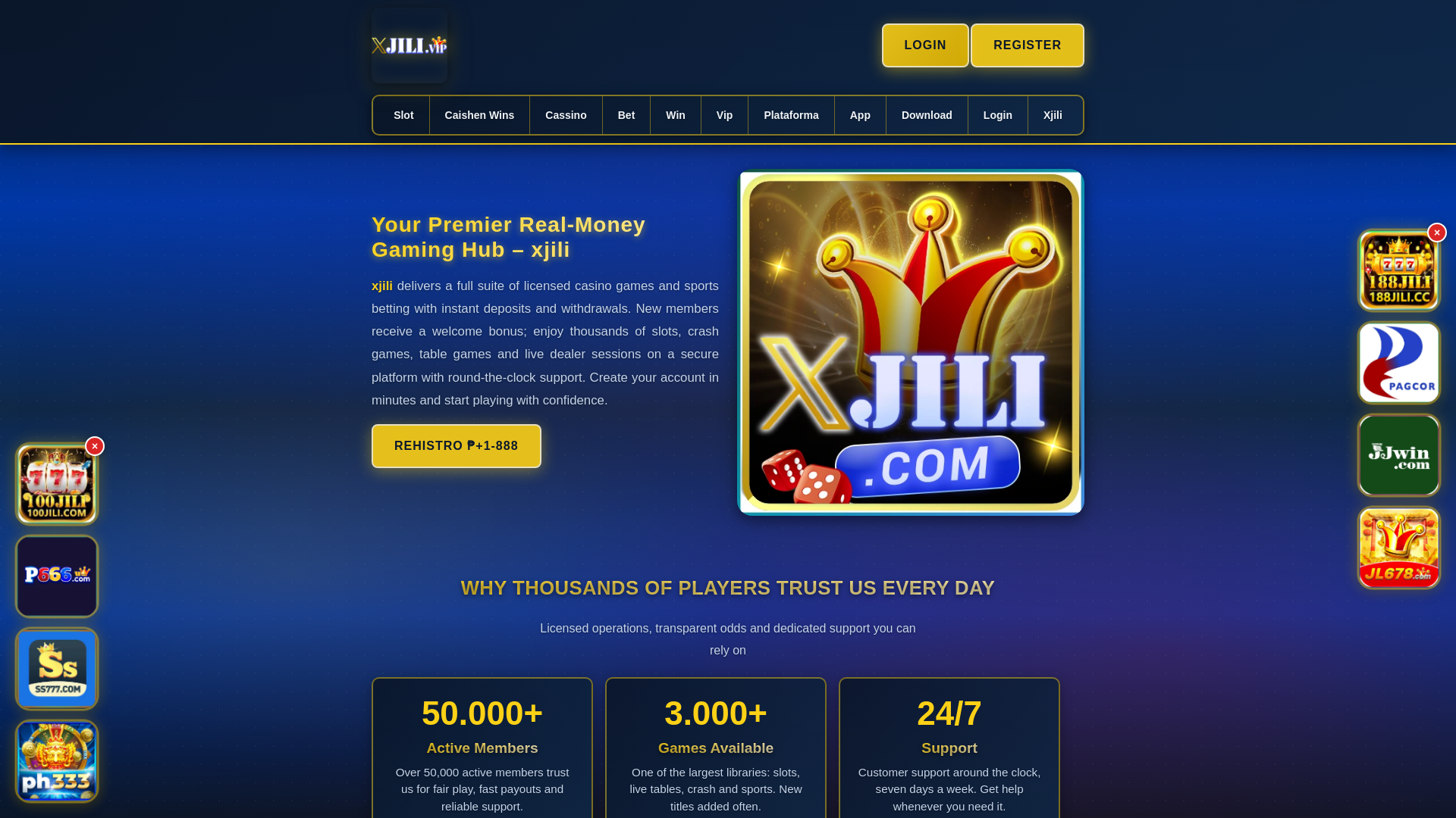 website screenshot of https://xjilikayo.com/