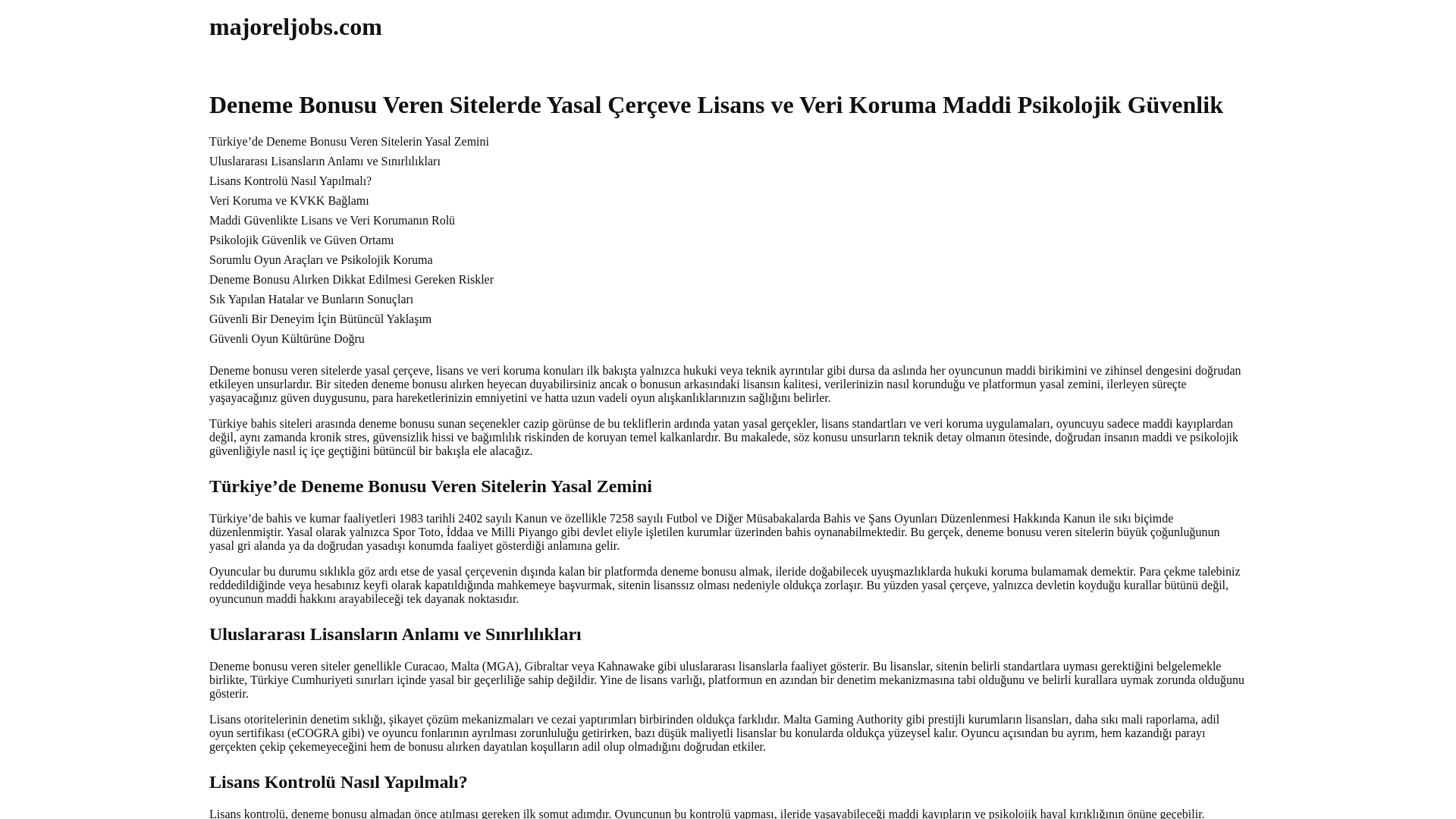 website screenshot of https://majoreljobs.com