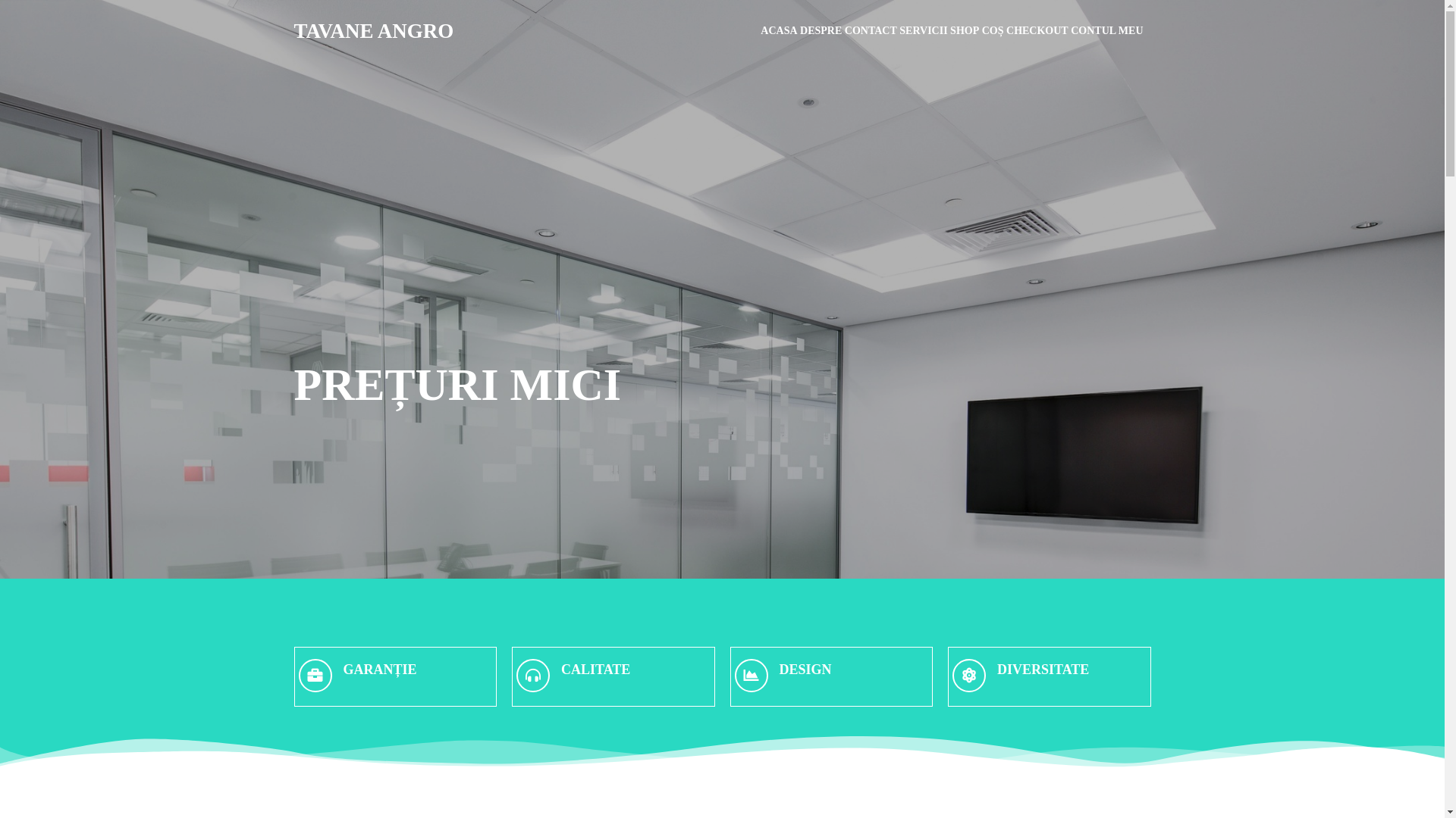 website screenshot of https://tavaneangro.ro/
