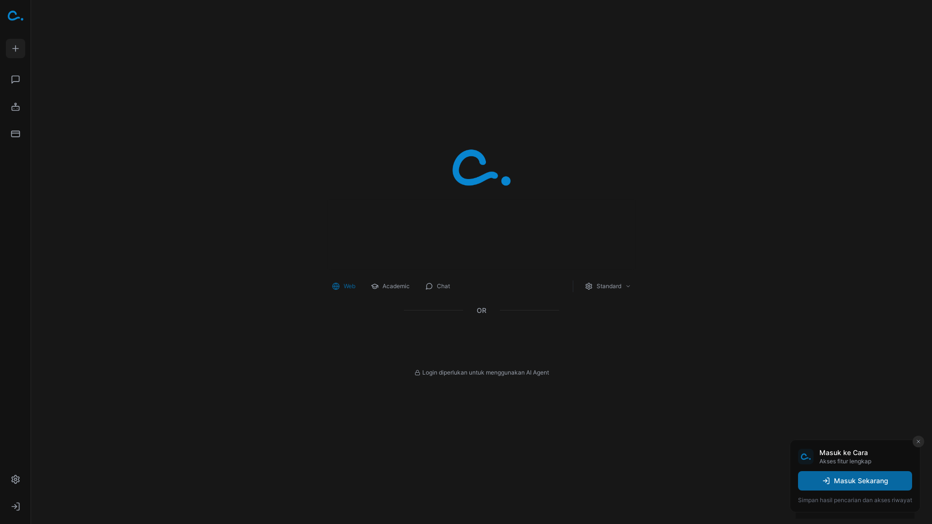 website screenshot of https://cara-28z.pages.dev/