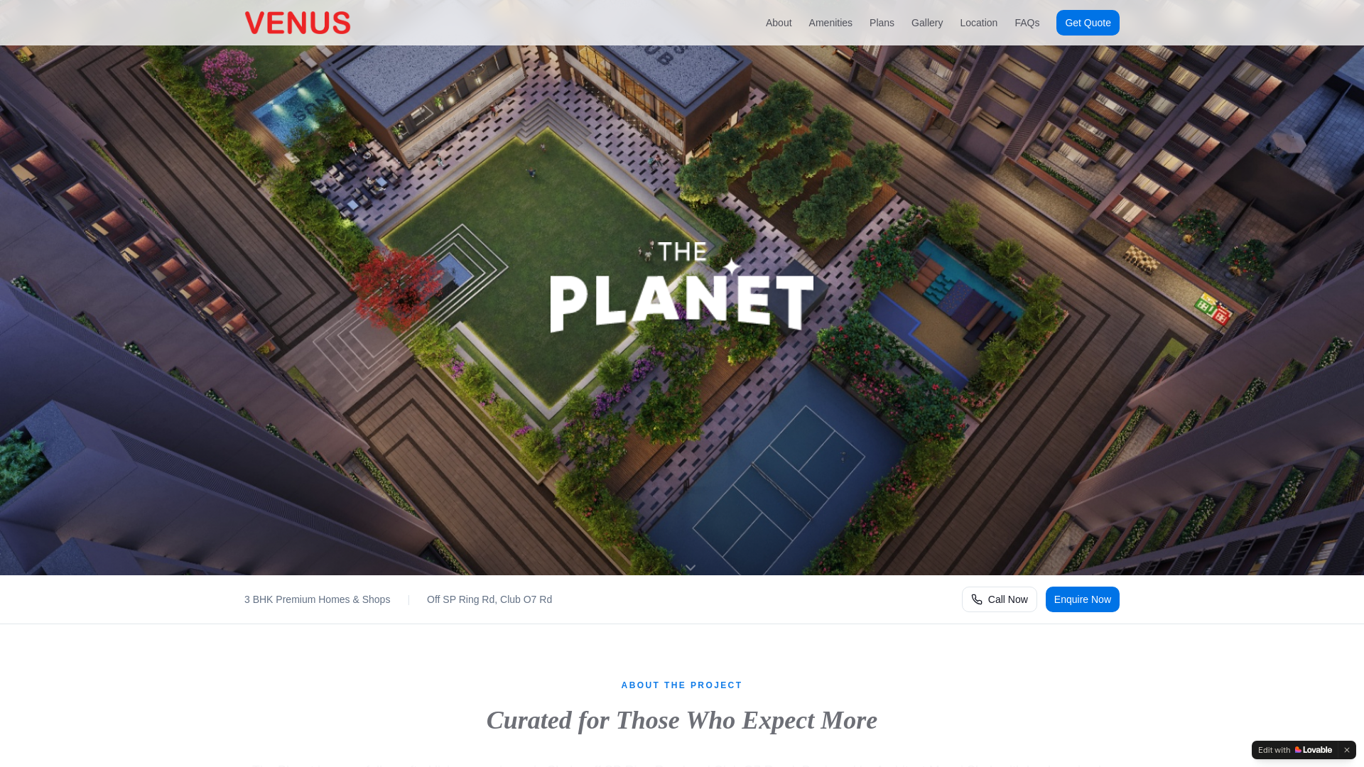 website screenshot of https://homeinahmedabad.com/