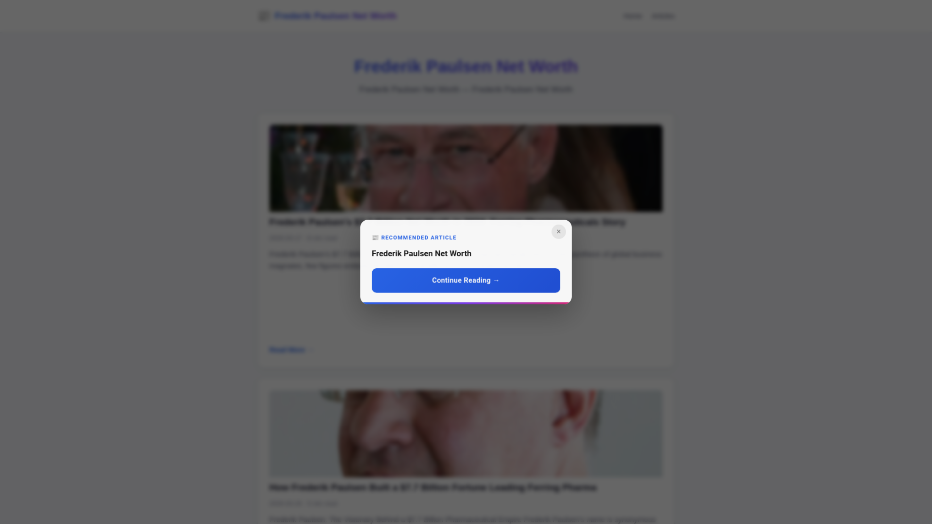 website screenshot of https://frederik-paulsen-net-worth.pages.dev/