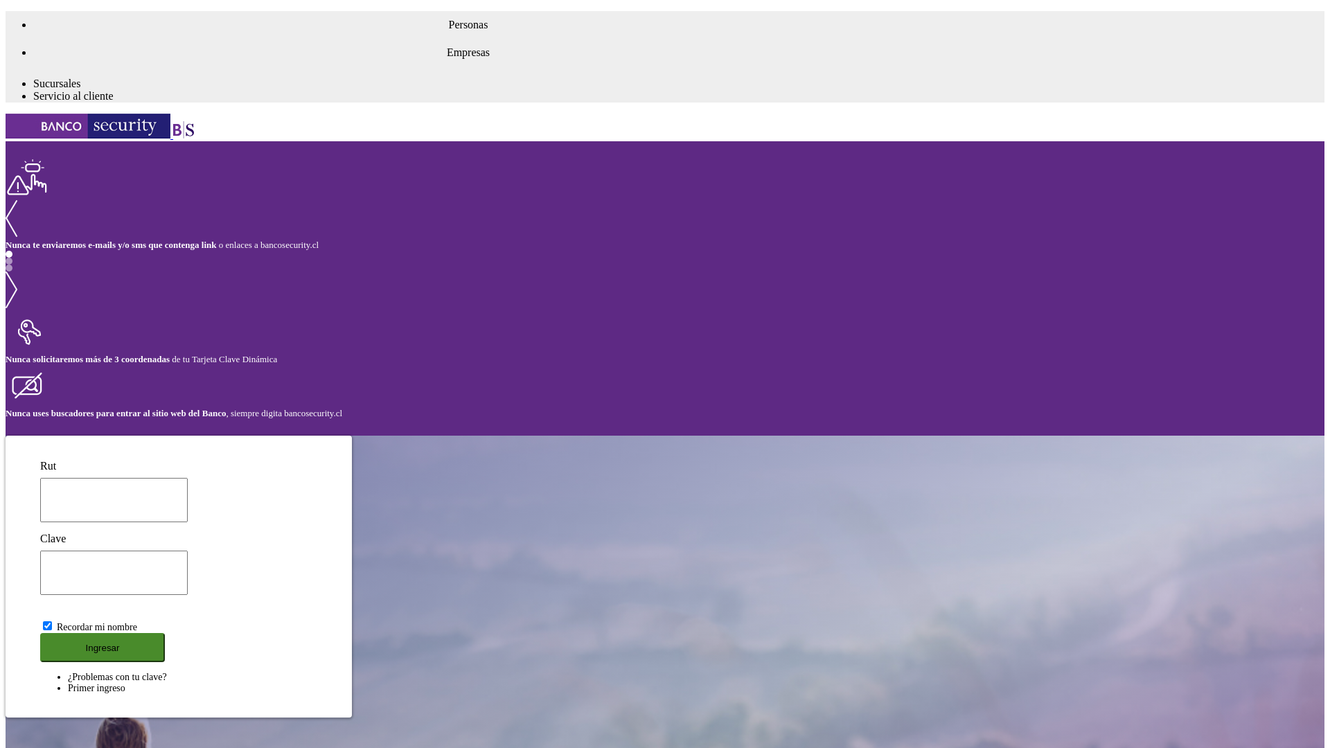 website screenshot of https://empresas-security.usescoop.com