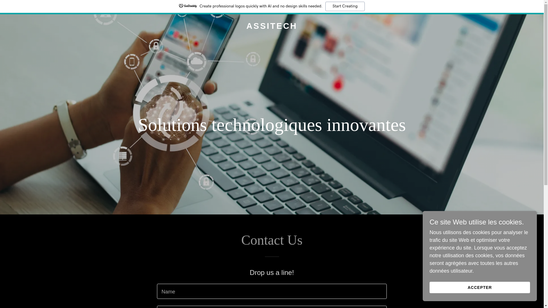 website screenshot of https://assitech.ca/
