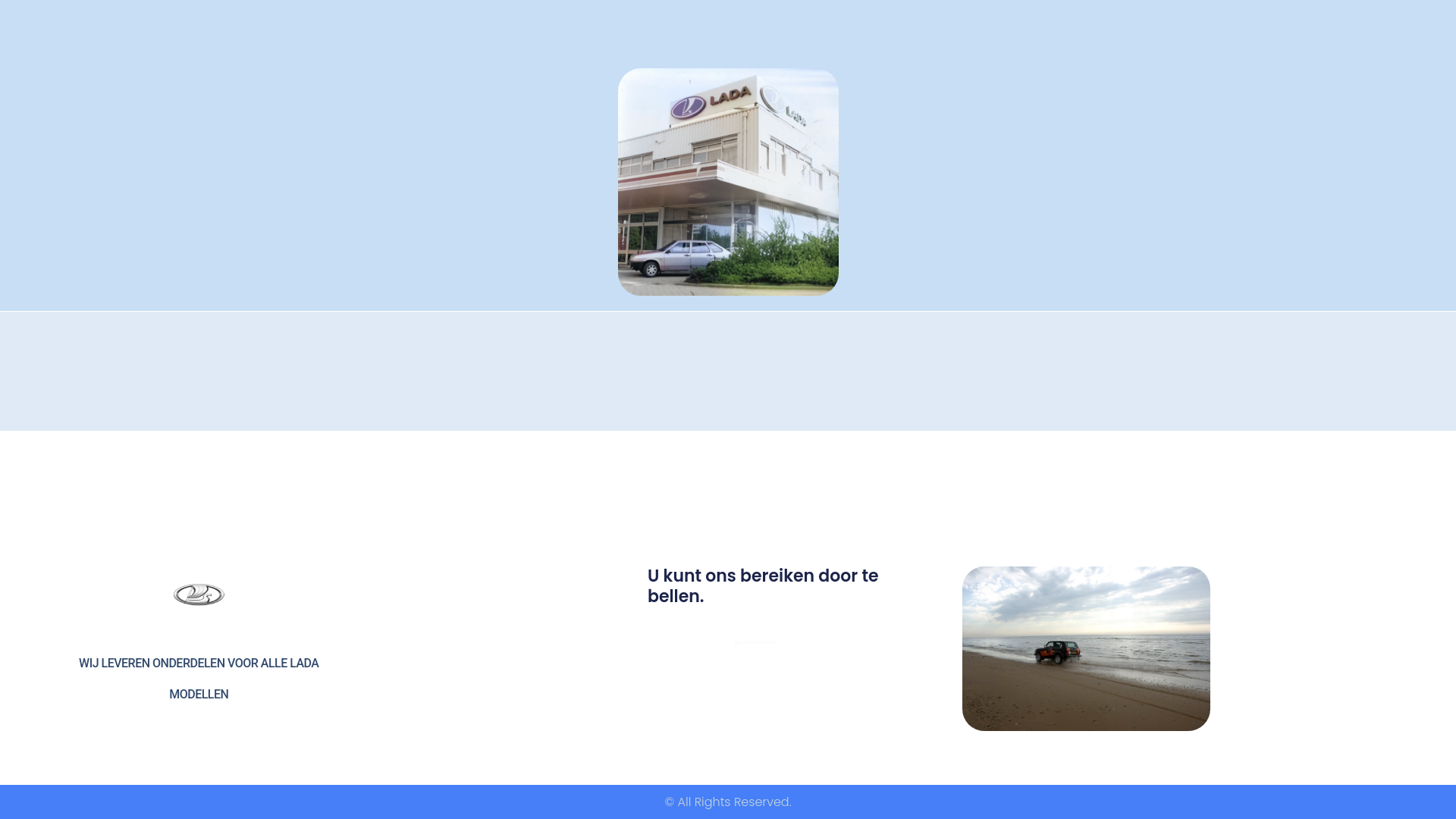 website screenshot of https://lada-pieces.be/